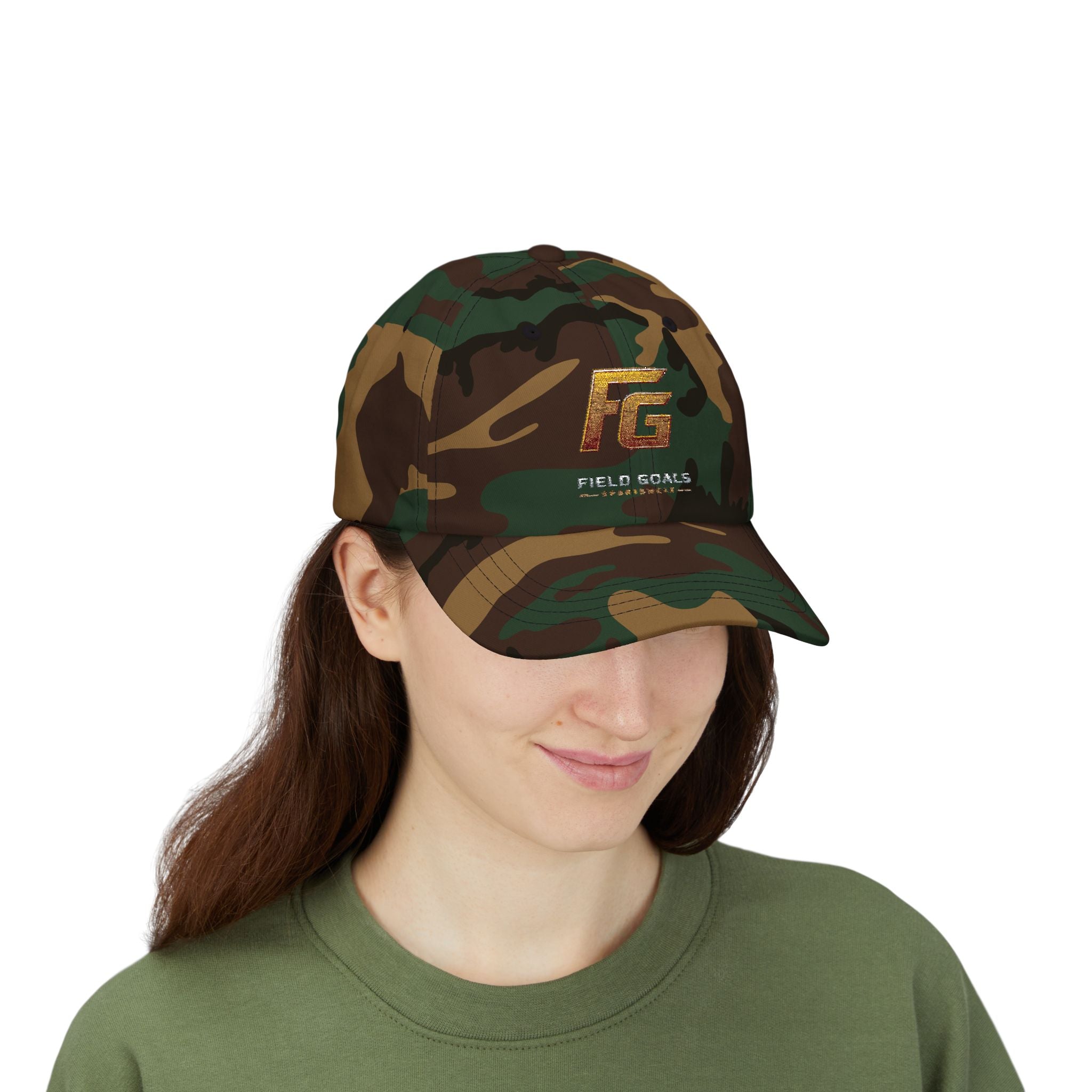Field Goals Sportswear FG Logo Ajustable Cap — Embroidered Baseball Hat