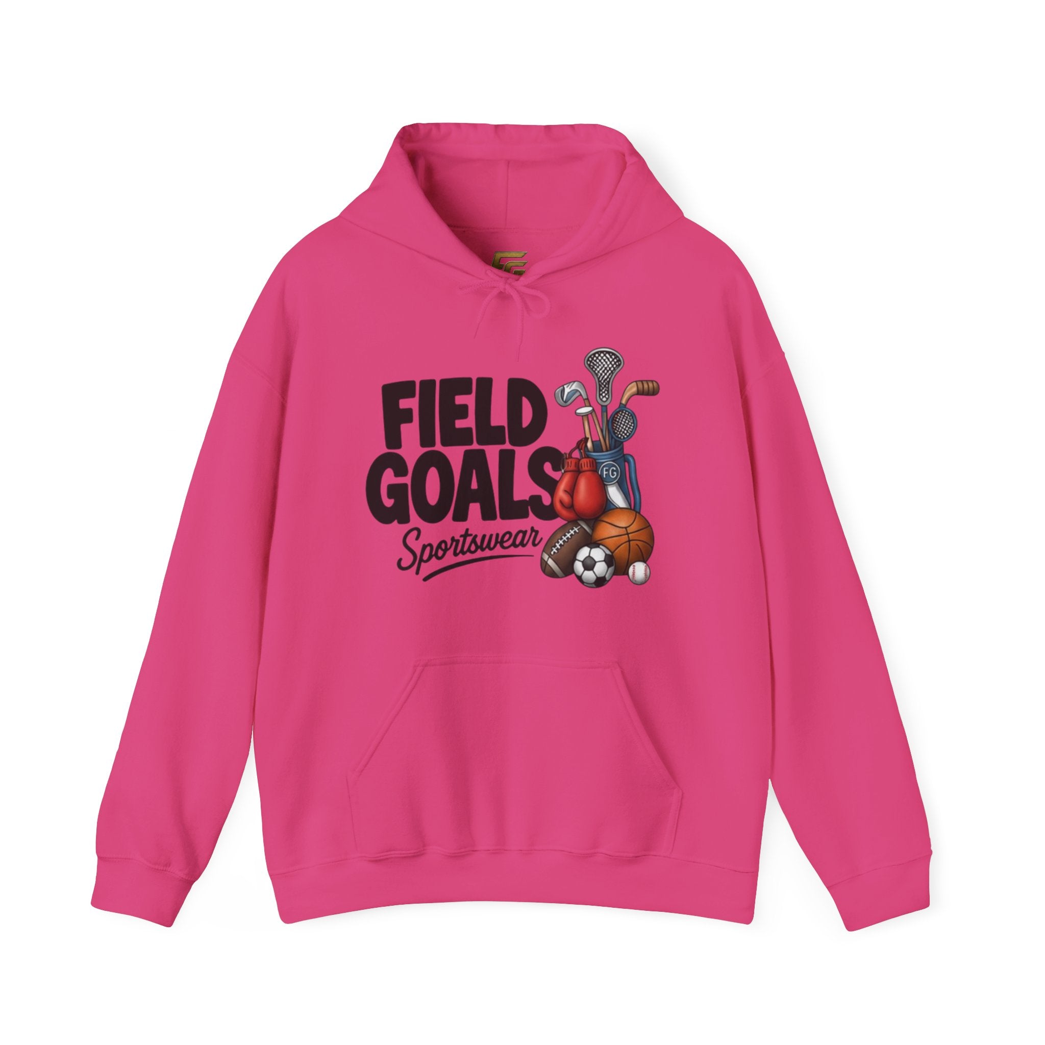 Field Goals Sportswear Hoodie — Multi-Sport Graphic Sweatshirt