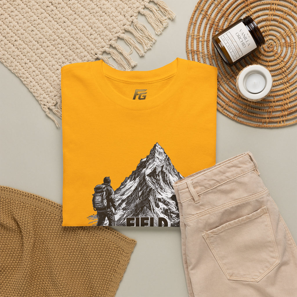 Field Goals Mountain Hiking Tee — Adventure Graphic T-Shirt