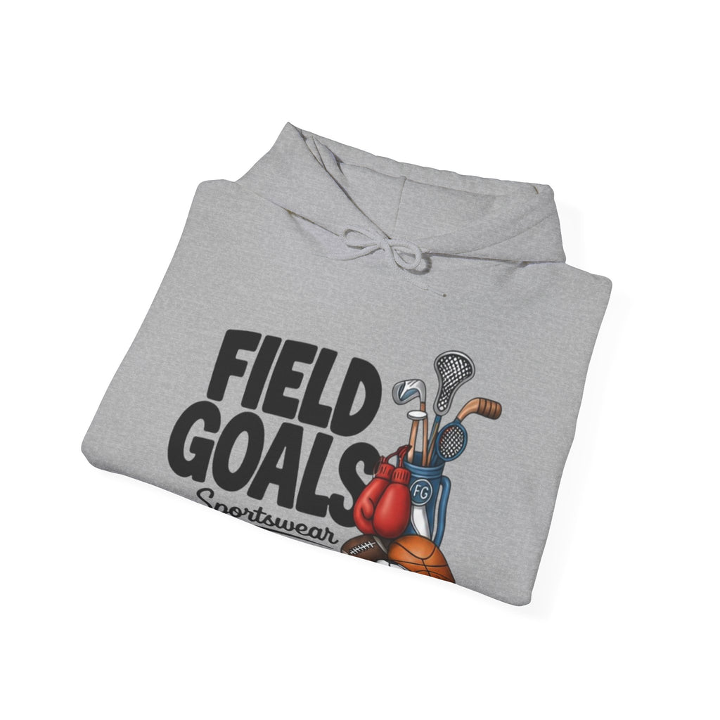 Field Goals Sportswear Hoodie — Multi-Sport Graphic Sweatshirt