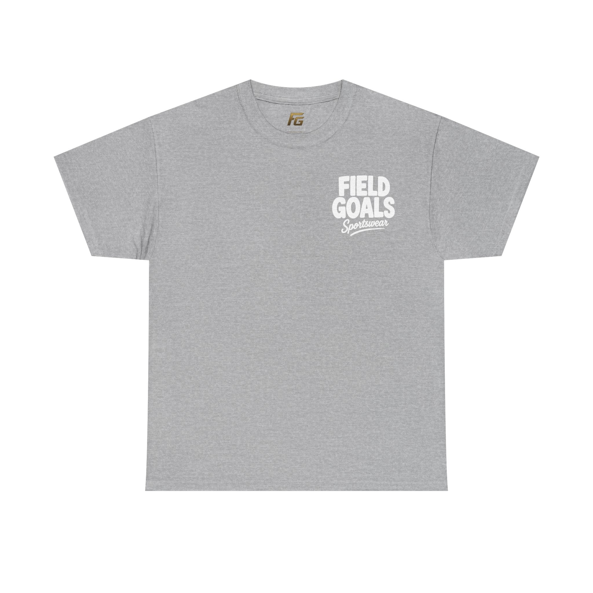 Field Goals Sportswear Motivational T-Shirt — "Wear the Goal, Live the Goal, Achieve the Goal"