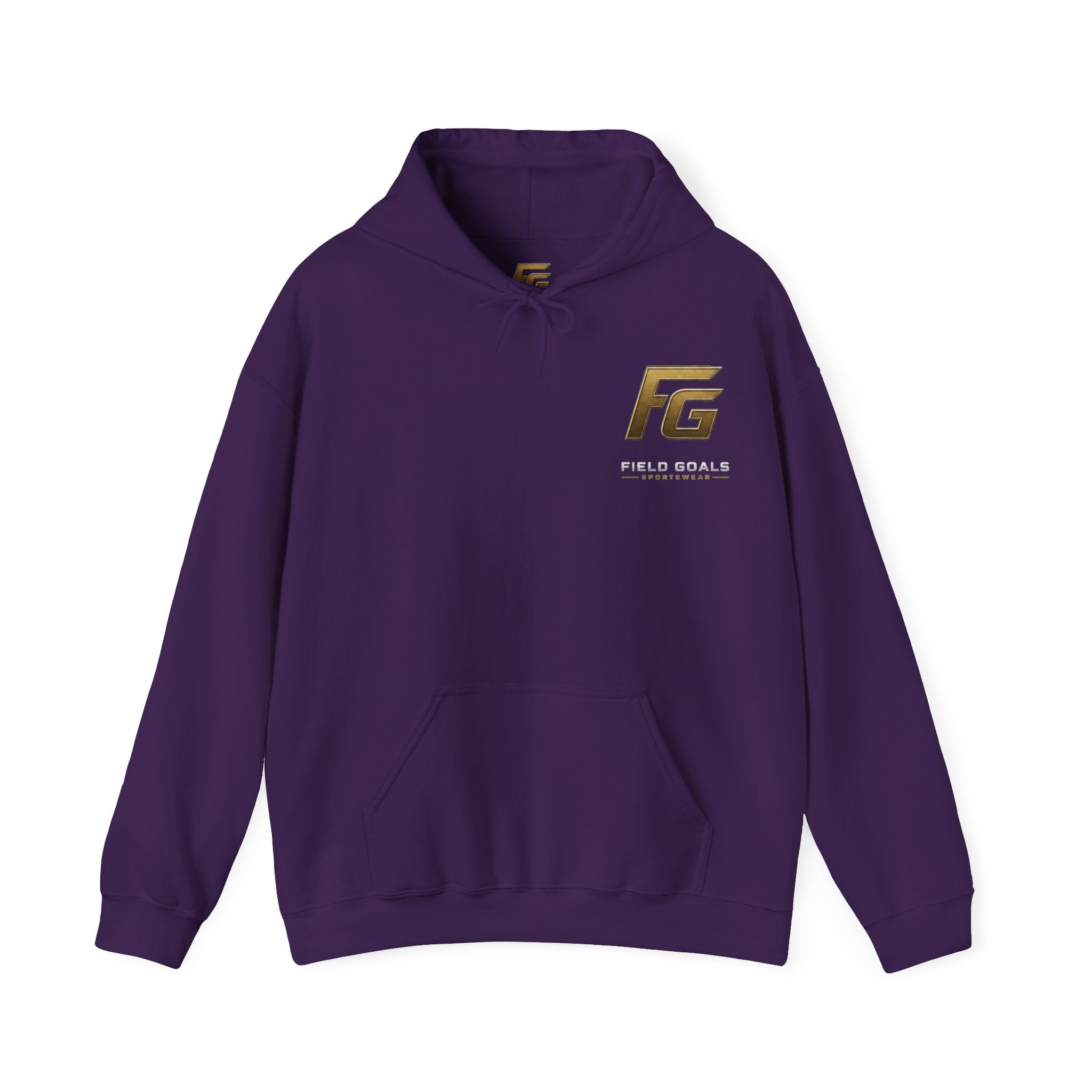 Field Goals Sportswear Pullover Hoodie — "Wear the Goal. Live the Goal. Achieve the Goal." Motivational