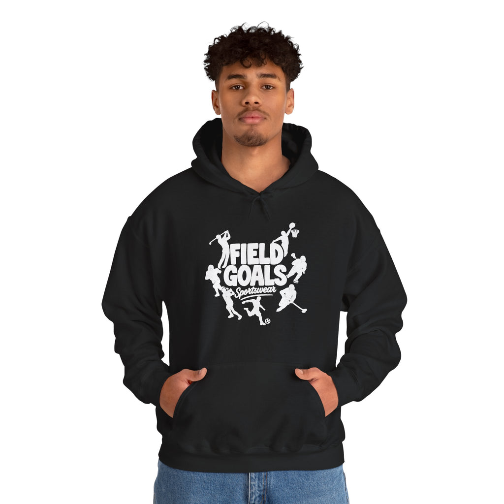Field Goals Sportswear Hoodie – Players Silhouette Black Pullover