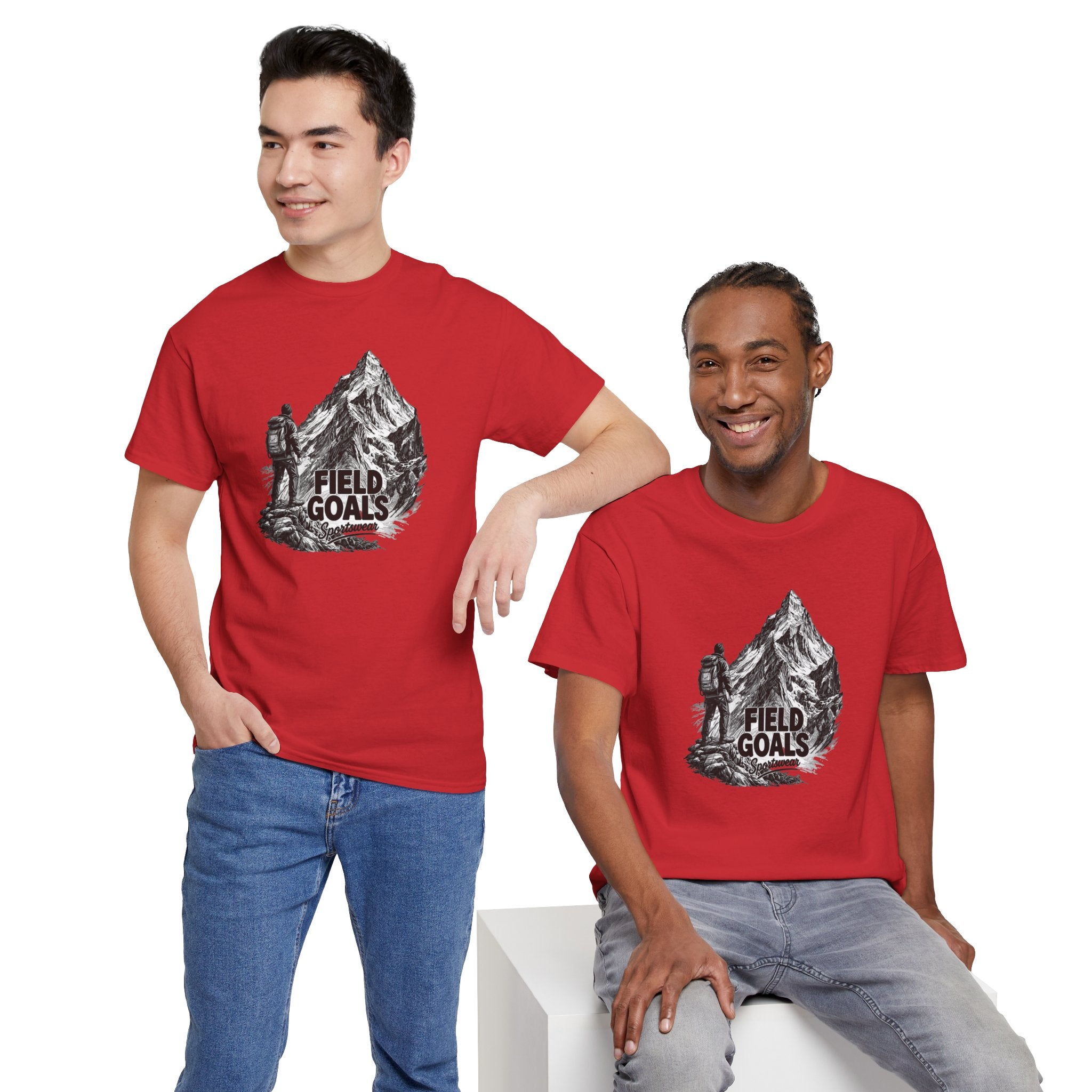 Field Goals Mountain Hiking Tee — Adventure Graphic T-Shirt