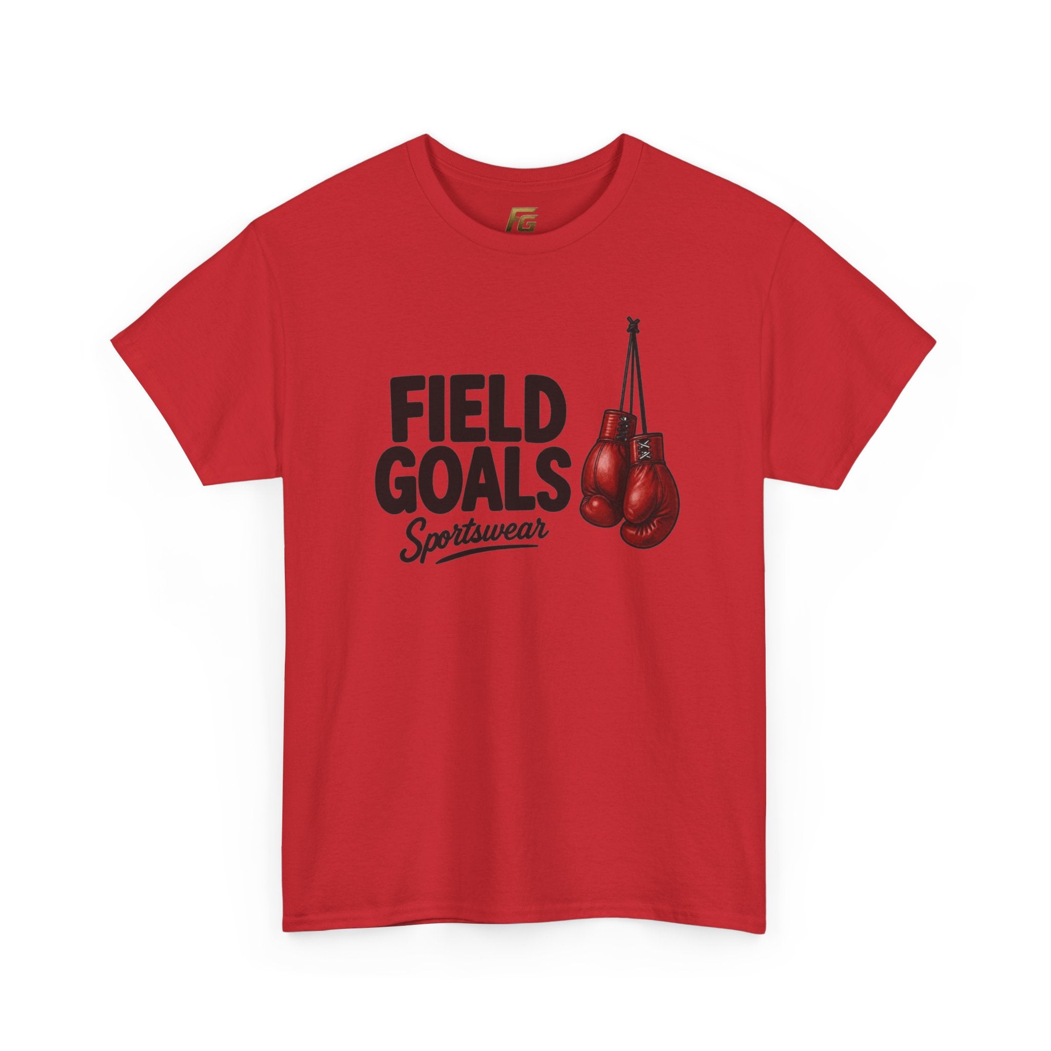 Field Goals Boxing Tee — 'Field Goals Sportswear' Graphic T-Shirt