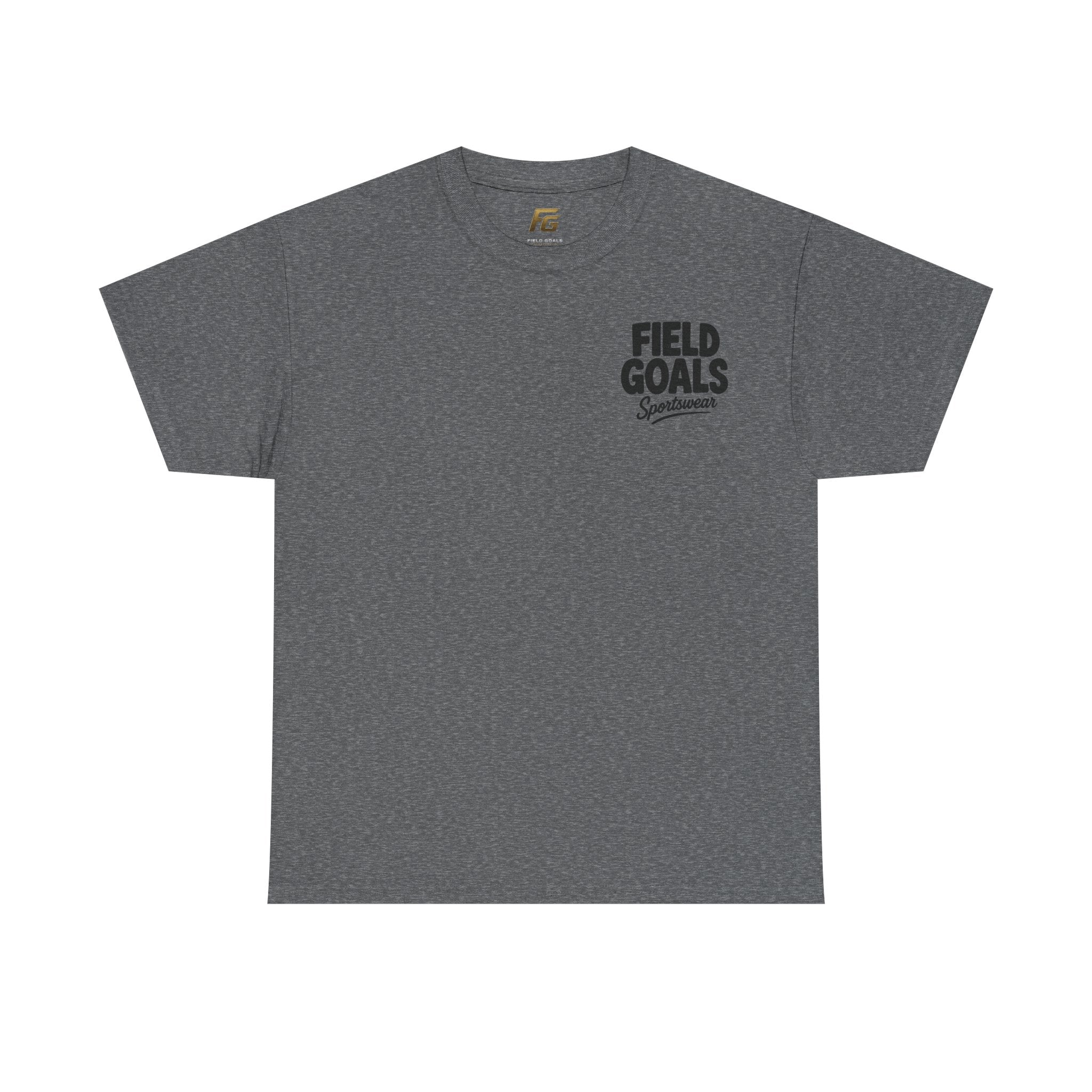 Field Goals Sportswear — "Wear the Goal. Live the Goal. Acheive the Goal." Motivational T-Shirt