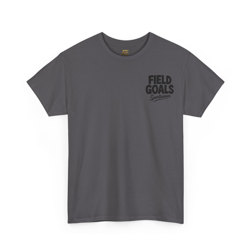 Field Goals Sportswear — "Wear the Goal. Live the Goal. Acheive the Goal." Motivational T-Shirt