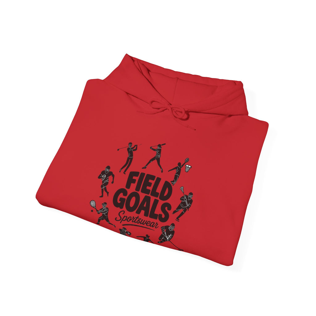 Field Goals Hoodie — Graphic Players White Pullover