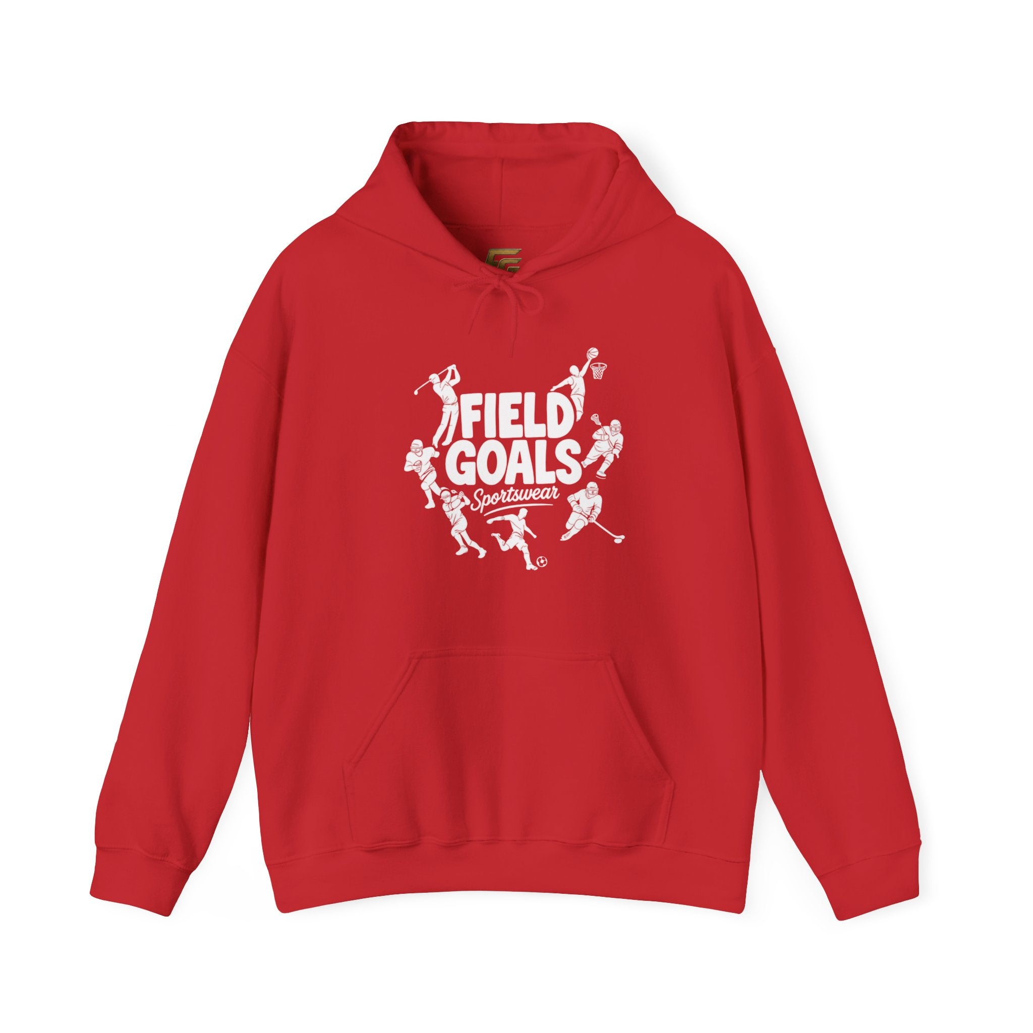 Field Goals Sportswear Hoodie – Players Silhouette Black Pullover