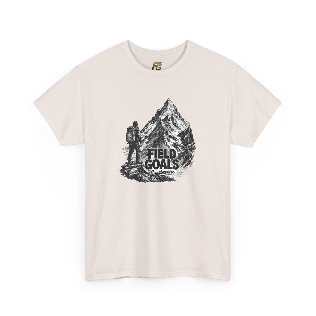 Field Goals Mountain Hiking Tee — Adventure Graphic T-Shirt