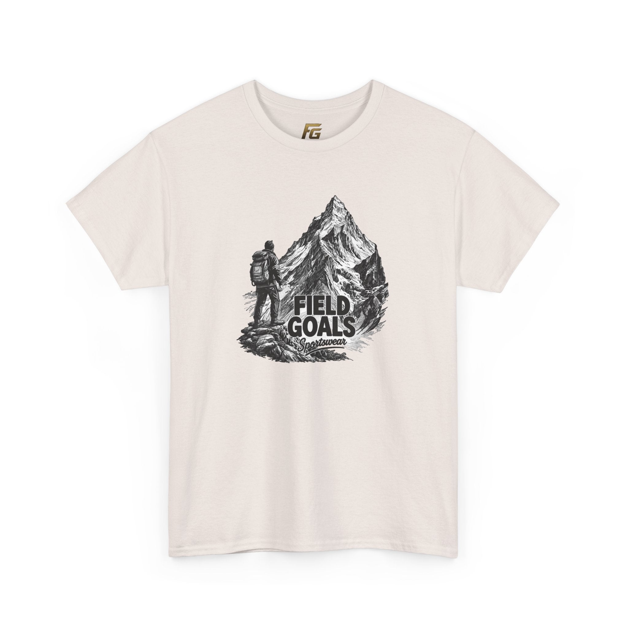 Field Goals Mountain Hiking Tee — Adventure Graphic T-Shirt