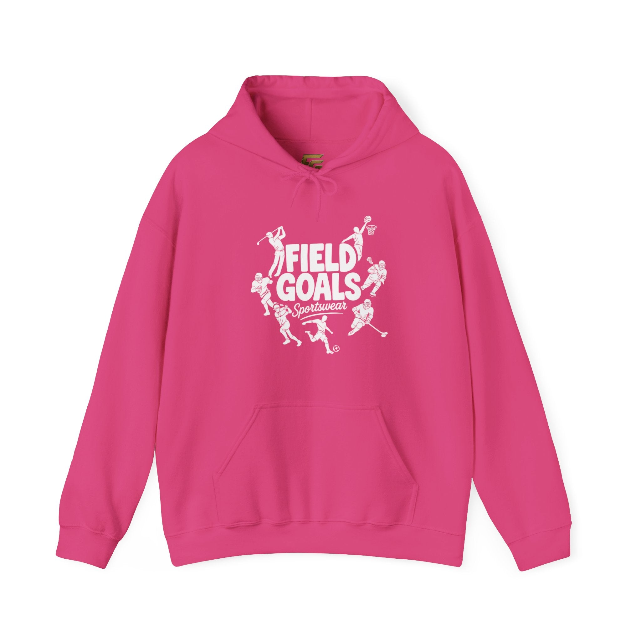 Field Goals Sportswear Hoodie – Players Silhouette Black Pullover