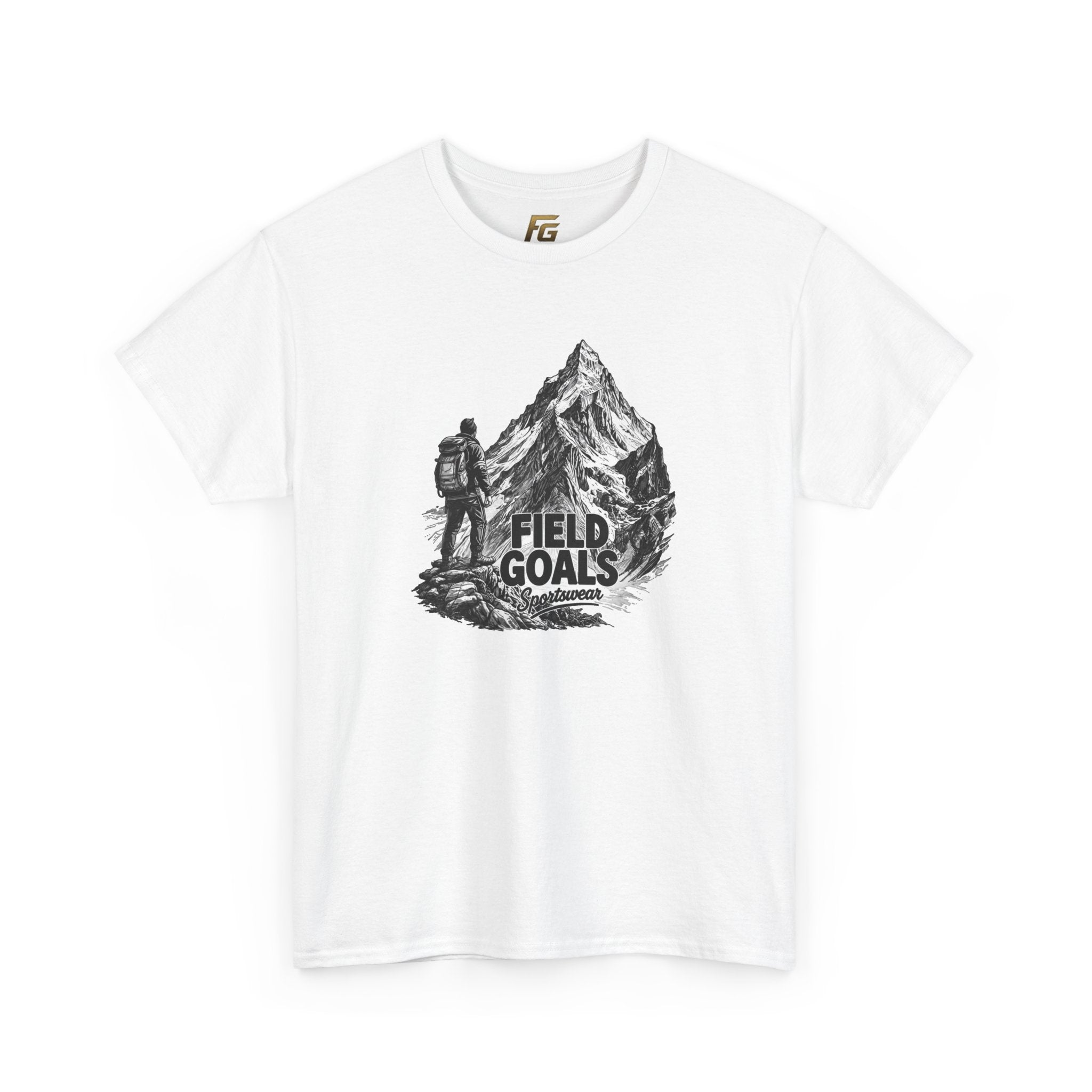 Field Goals Mountain Hiking Tee — Adventure Graphic T-Shirt