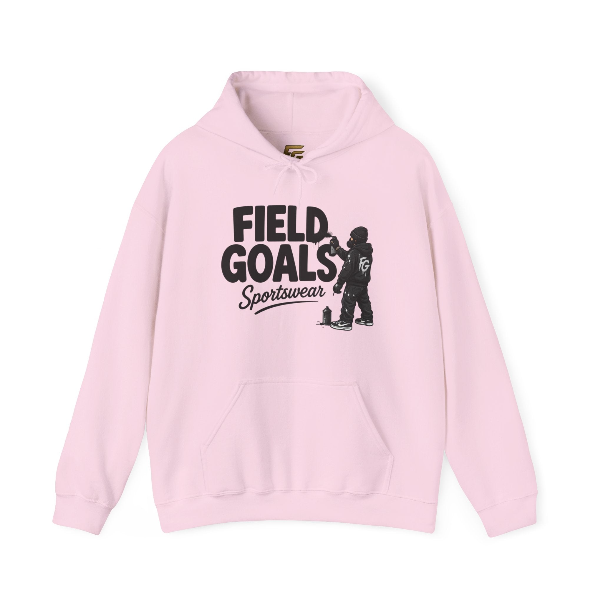 Field Goals Sportswear Hoodie — Graffiti Artist Graphic  Pullover