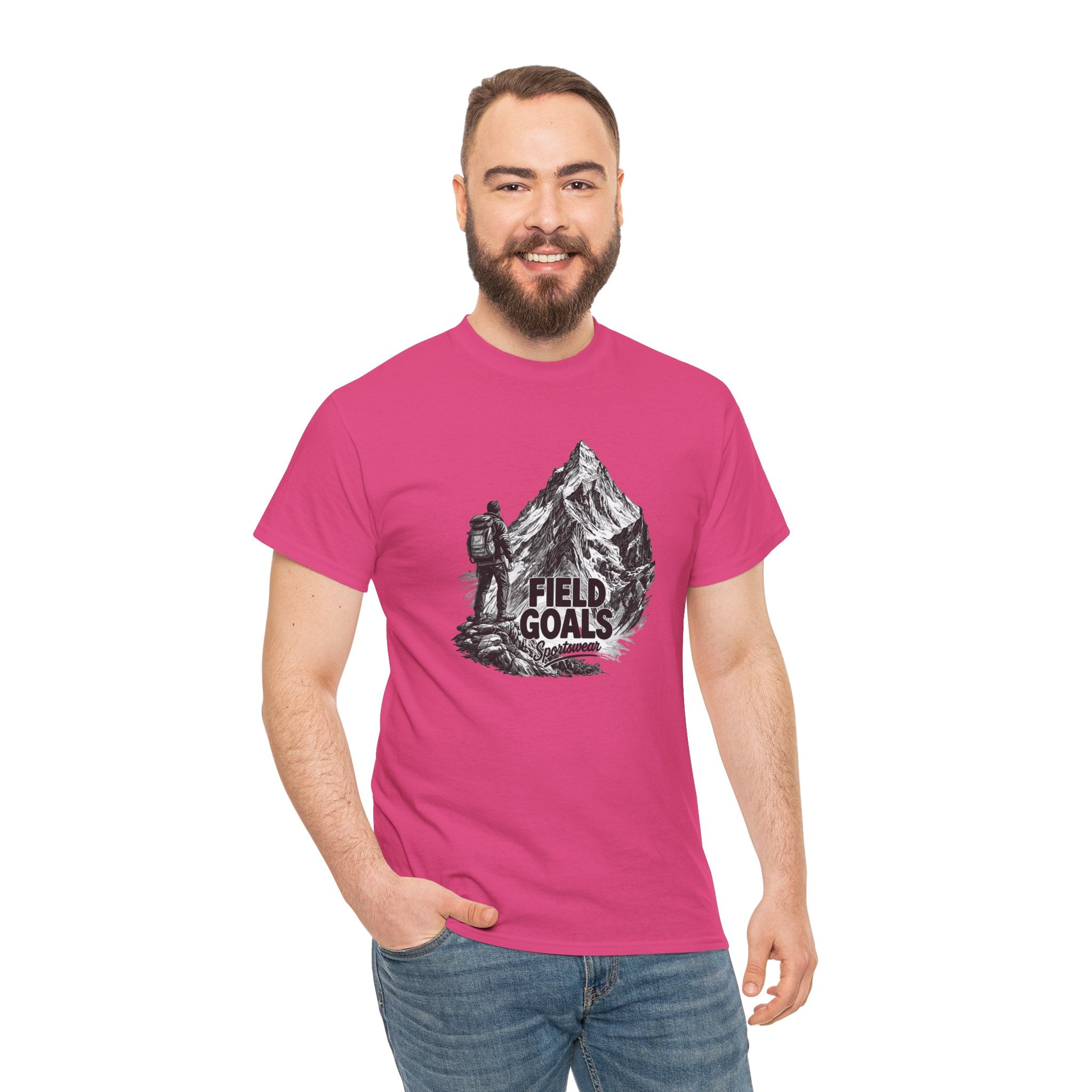 Field Goals Mountain Hiking Tee — Adventure Graphic T-Shirt