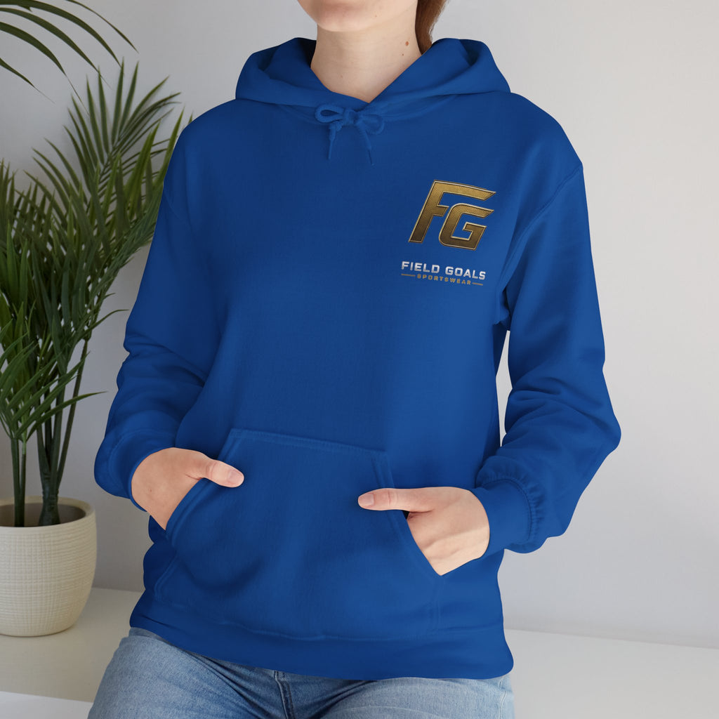 Field Goals Sportswear Pullover Hoodie — "Wear the Goal. Live the Goal. Achieve the Goal." Motivational