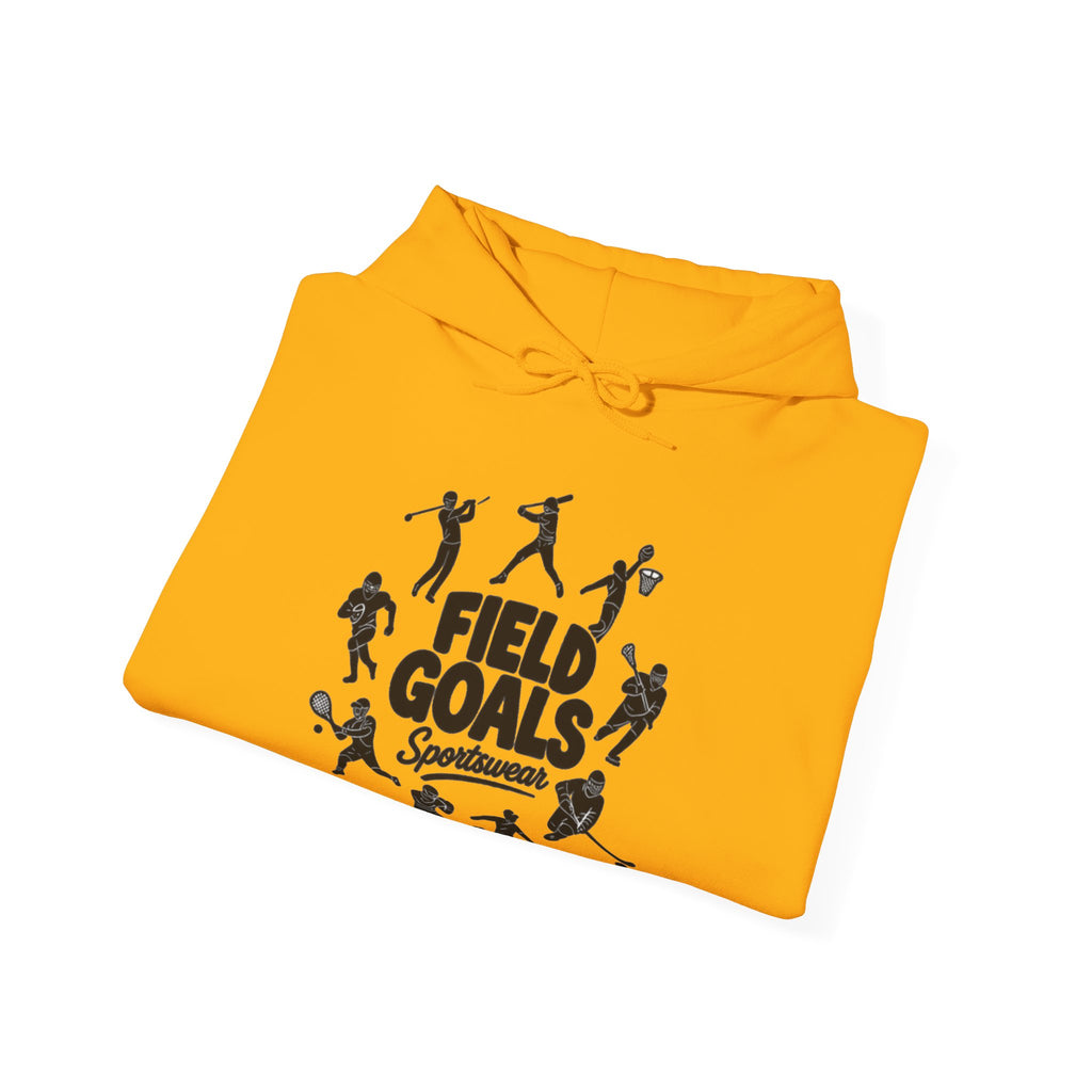 Field Goals Hoodie — Graphic Players White Pullover