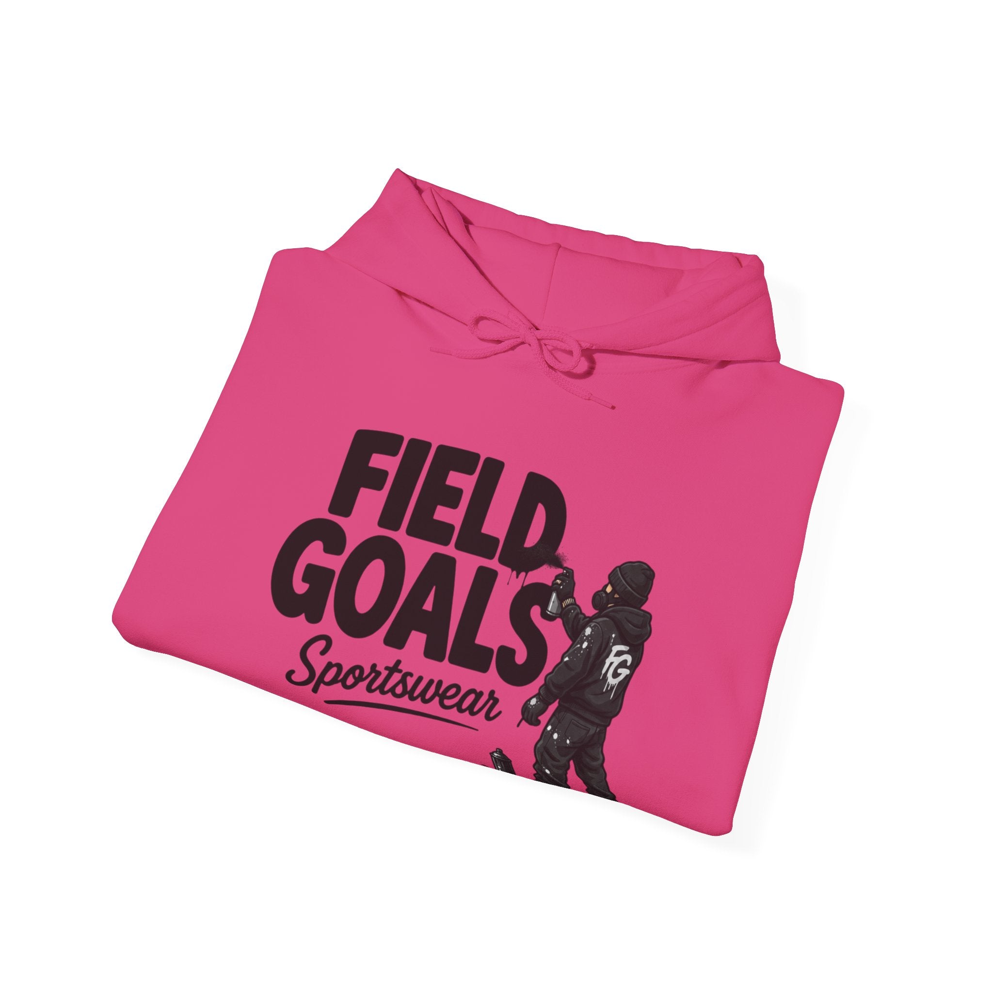 Field Goals Sportswear Hoodie — Graffiti Artist Graphic  Pullover