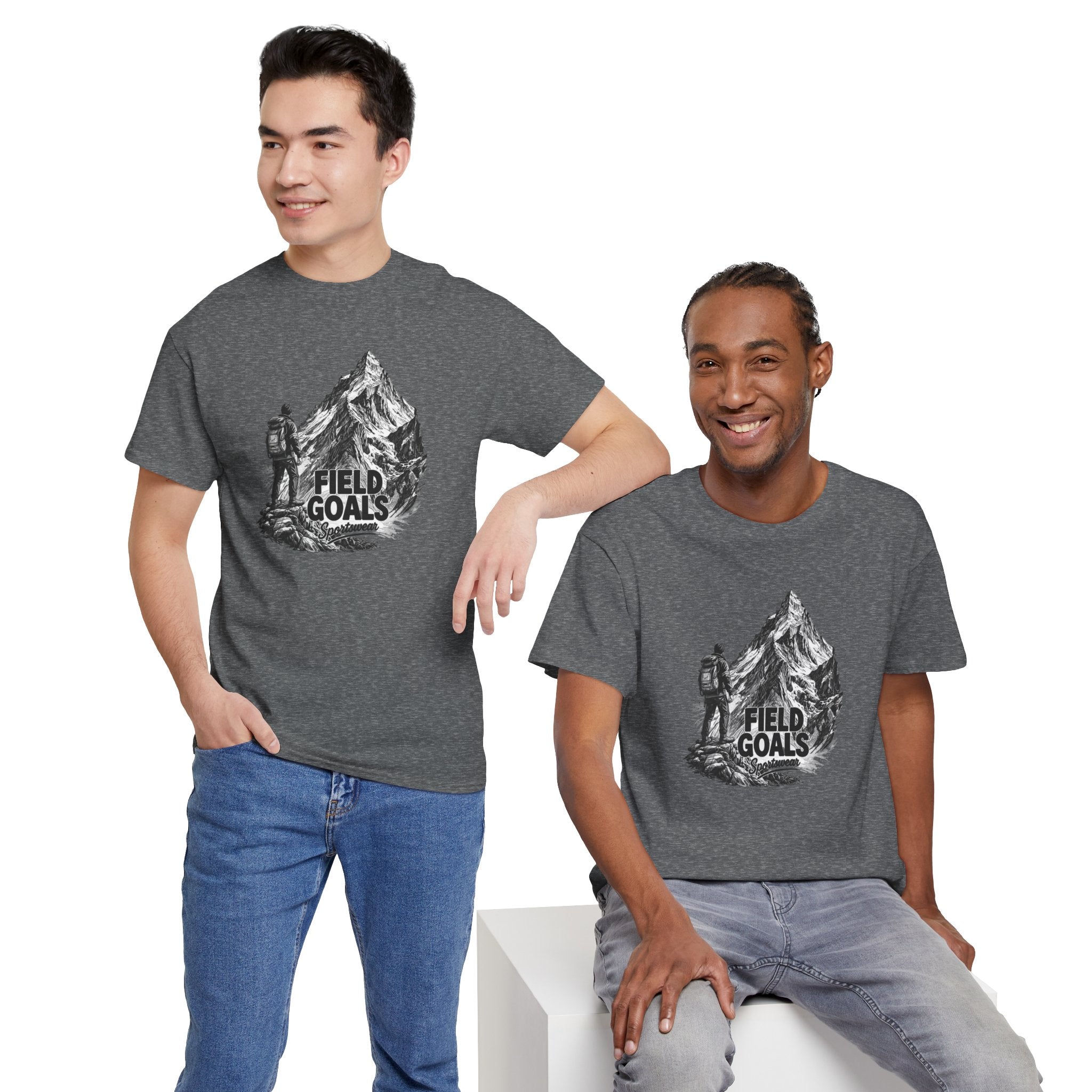 Field Goals Mountain Hiking Tee — Adventure Graphic T-Shirt