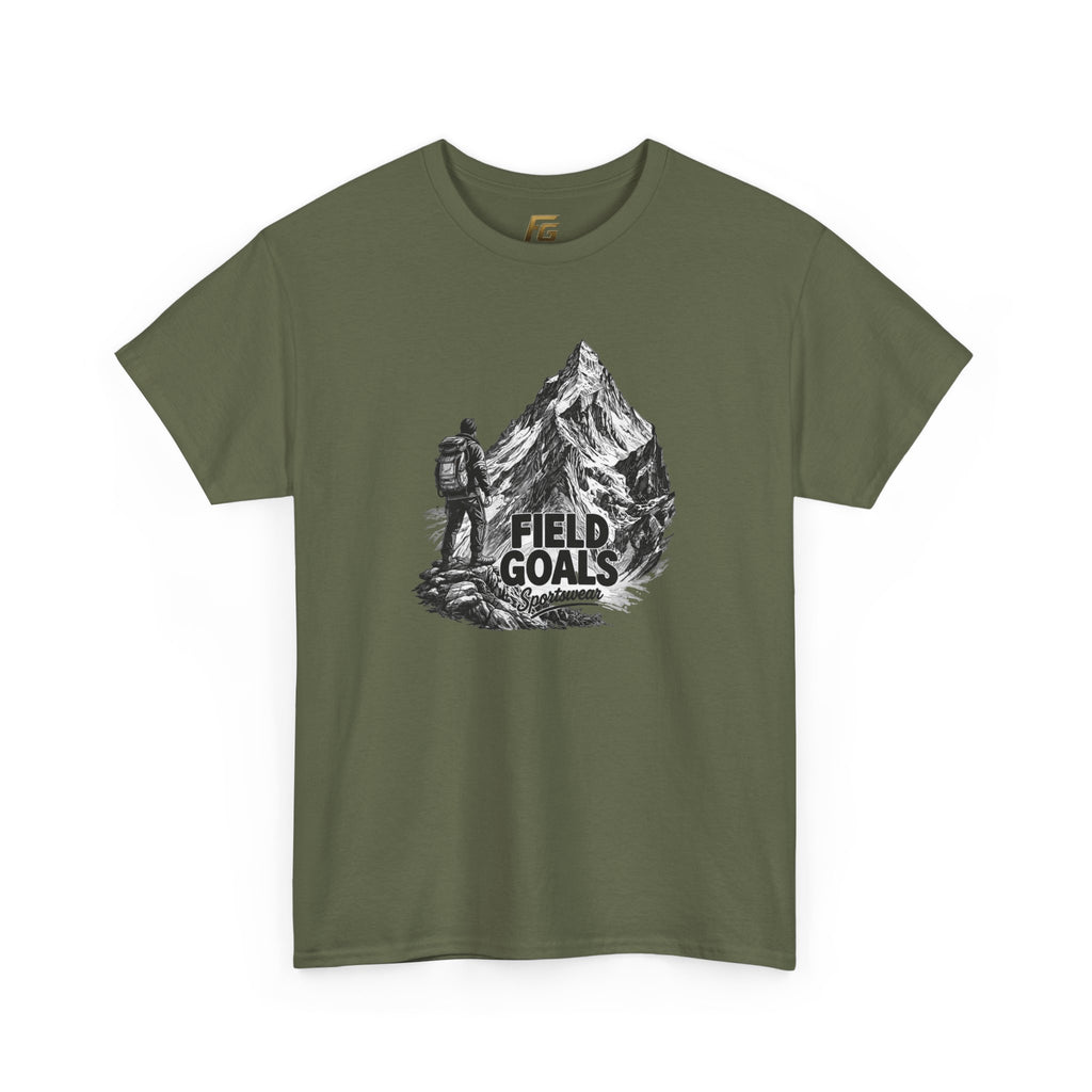 Field Goals Mountain Hiking Tee — Adventure Graphic T-Shirt
