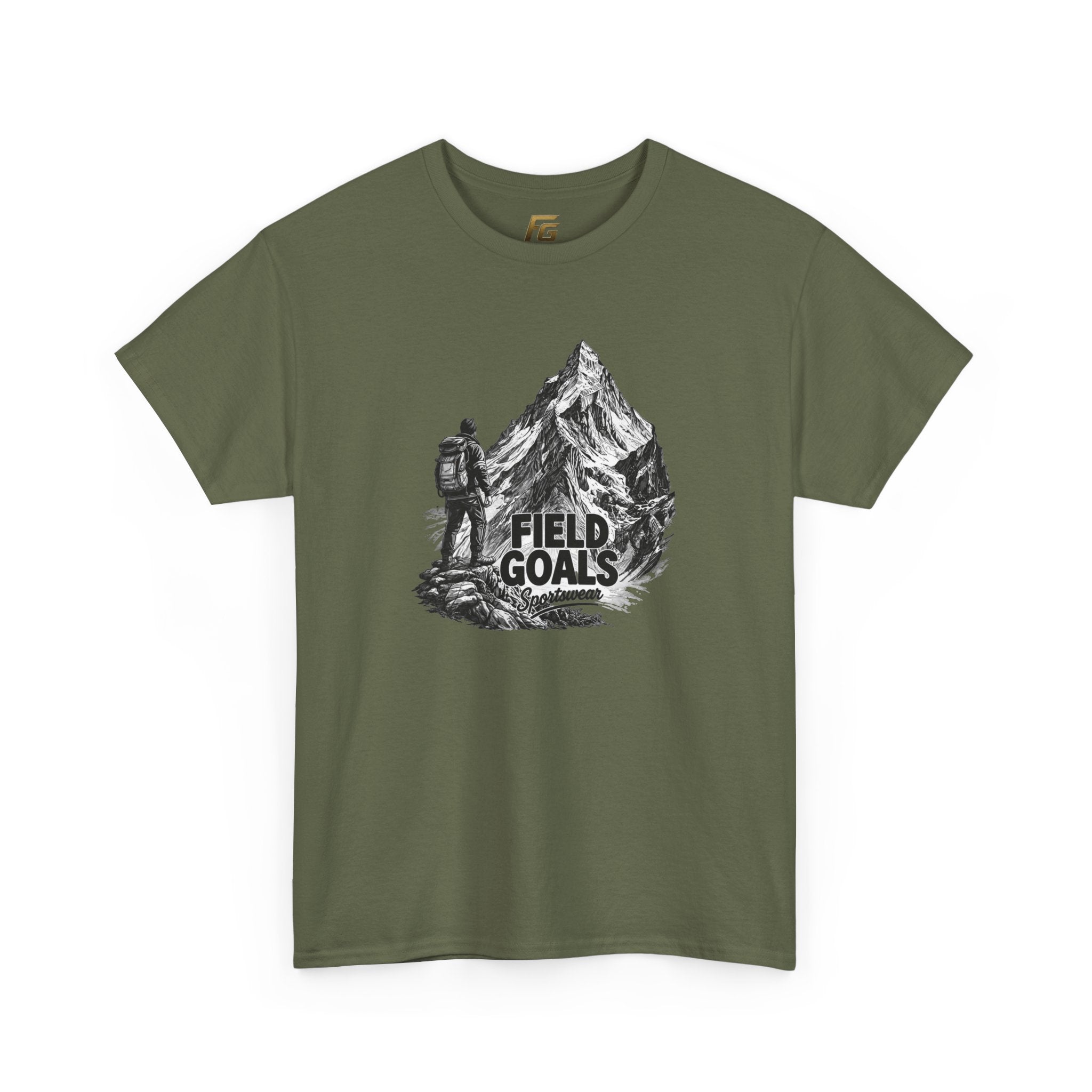 Field Goals Mountain Hiking Tee — Adventure Graphic T-Shirt