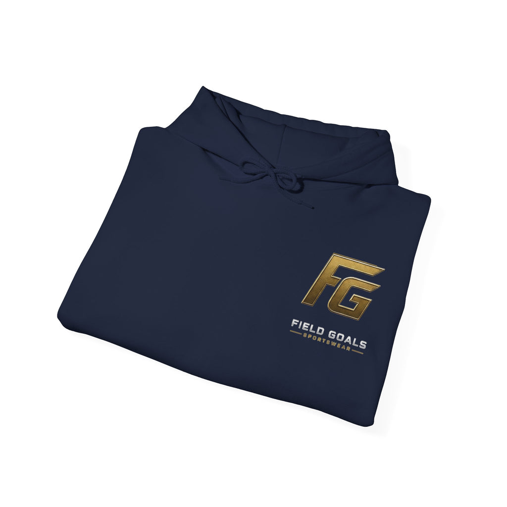 Field Goals Sportswear Pullover Hoodie — "Wear the Goal. Live the Goal. Achieve the Goal." Motivational