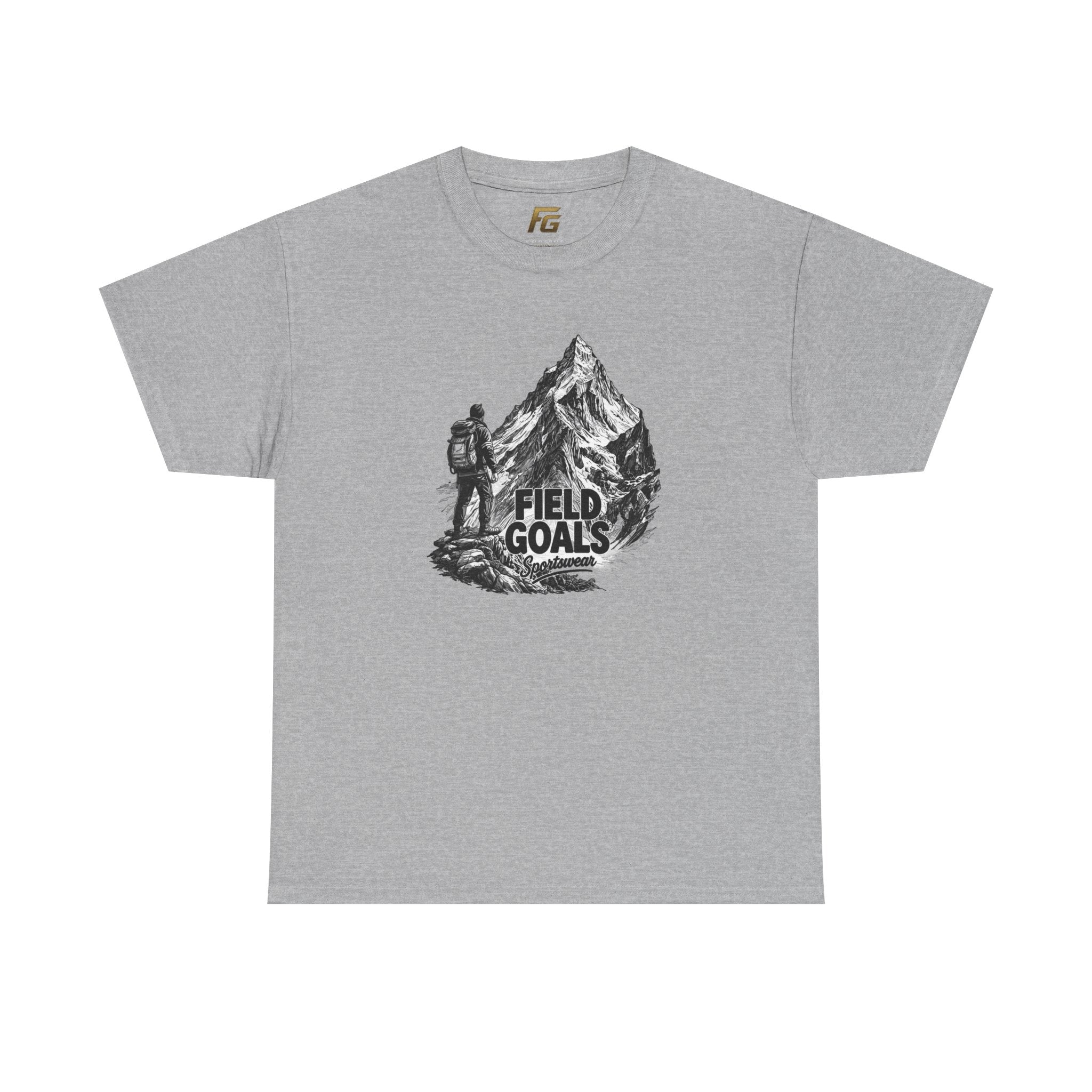 Field Goals Mountain Hiking Tee — Adventure Graphic T-Shirt