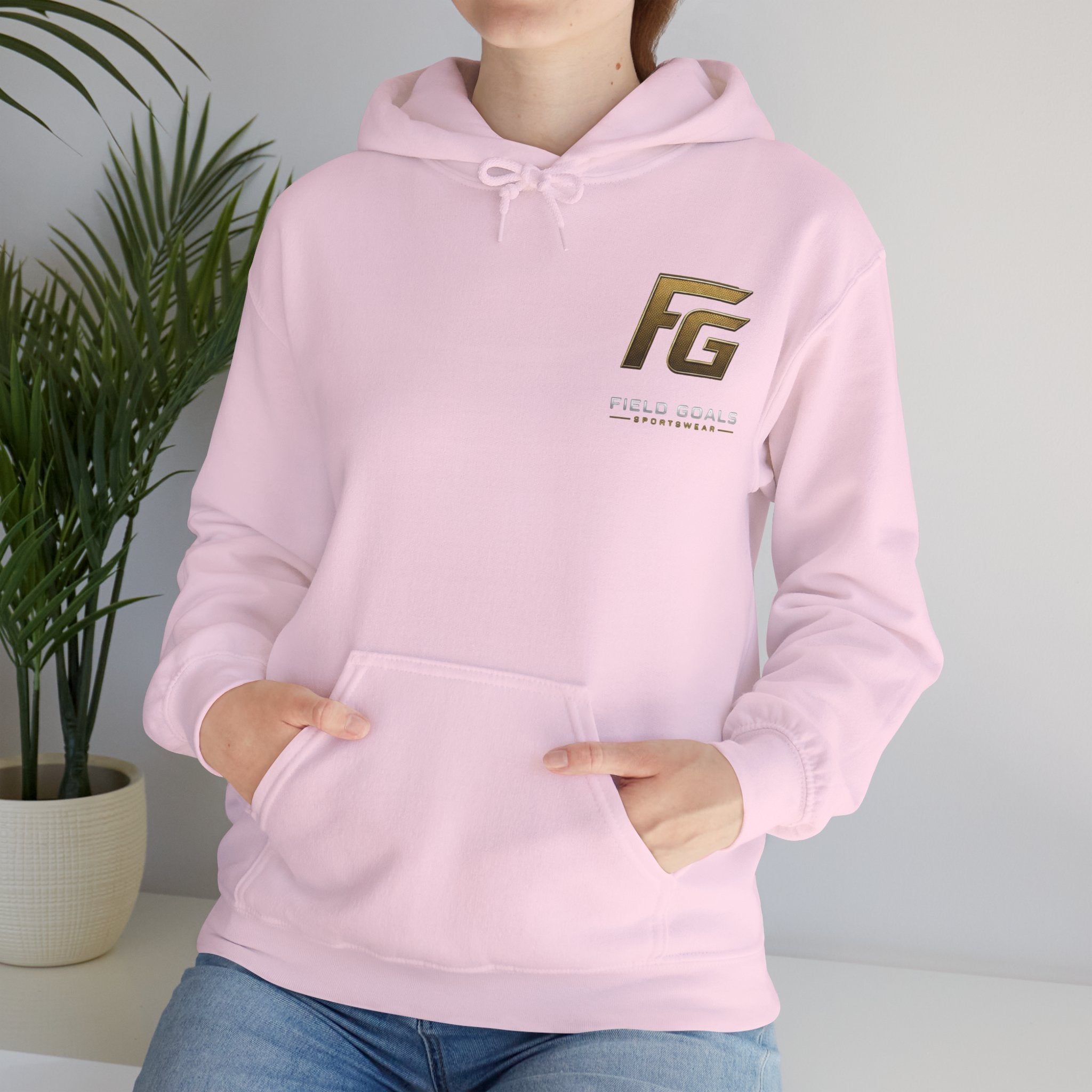 Field Goals Sportswear Pullover Hoodie — "Wear the Goal. Live the Goal. Achieve the Goal." Motivational