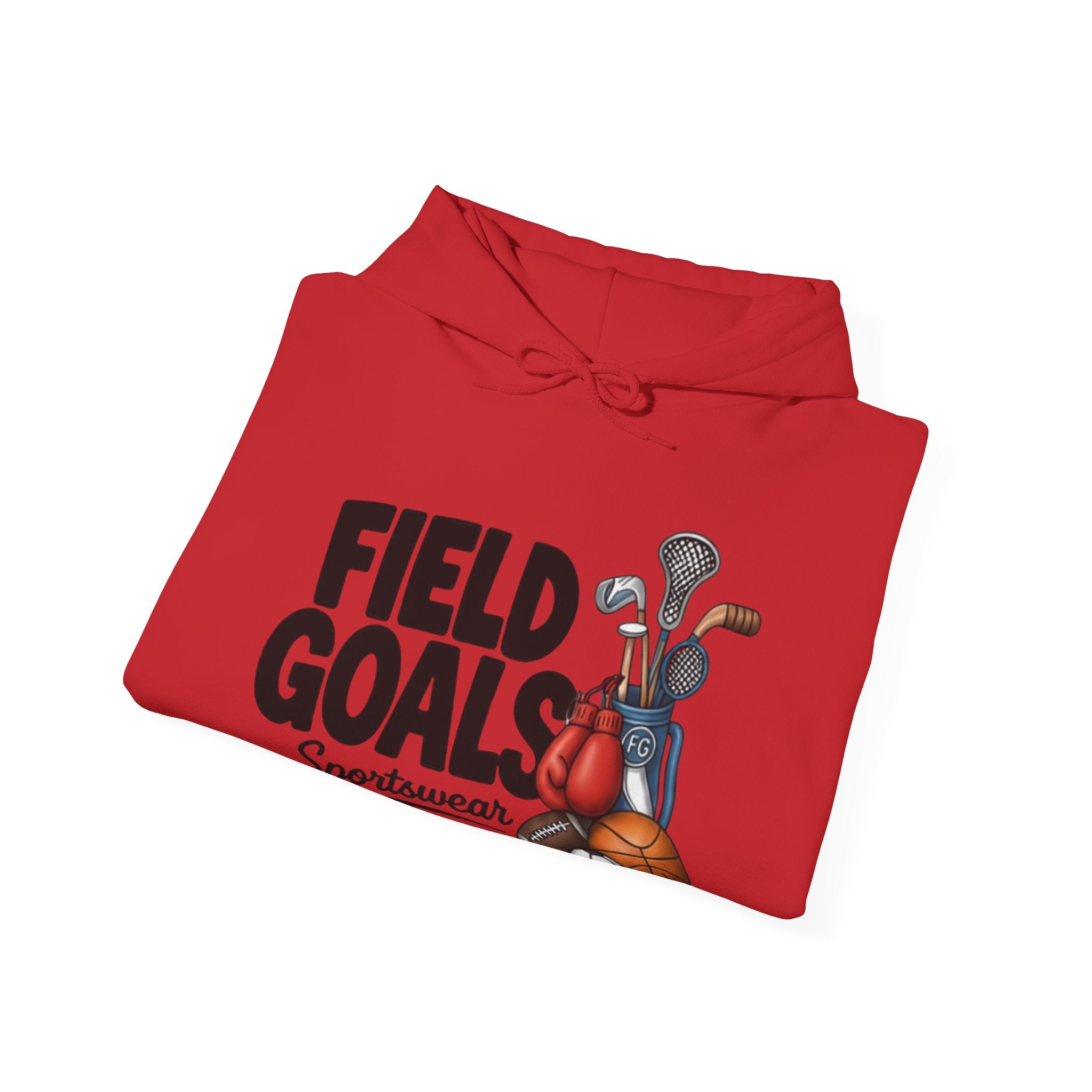 Field Goals Sportswear Hoodie — Multi-Sport Graphic Sweatshirt