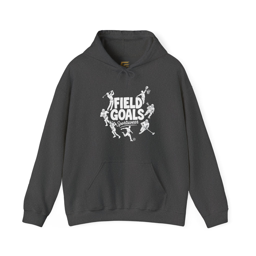 Field Goals Sportswear Hoodie – Players Silhouette Black Pullover