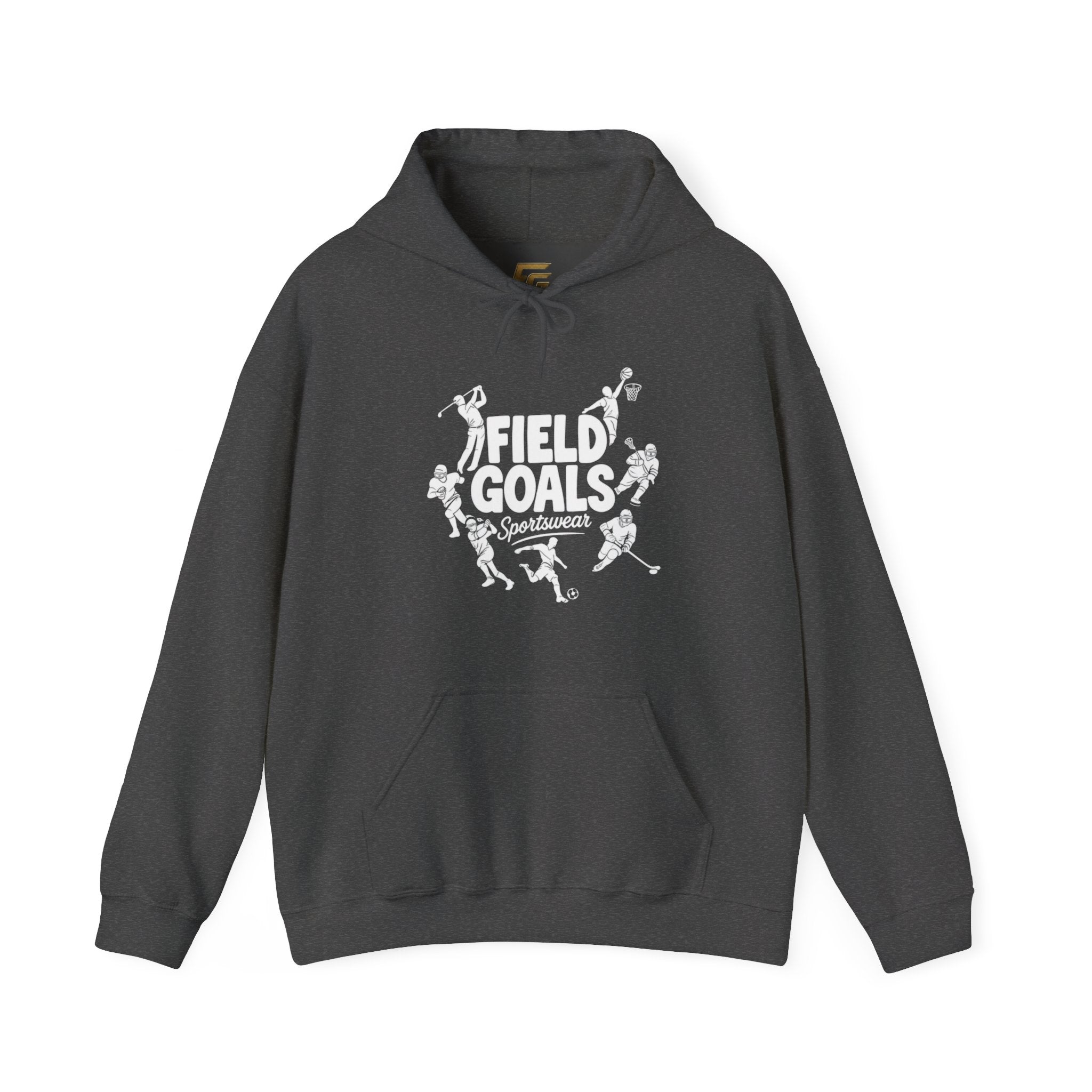 Field Goals Sportswear Hoodie – Players Silhouette Black Pullover