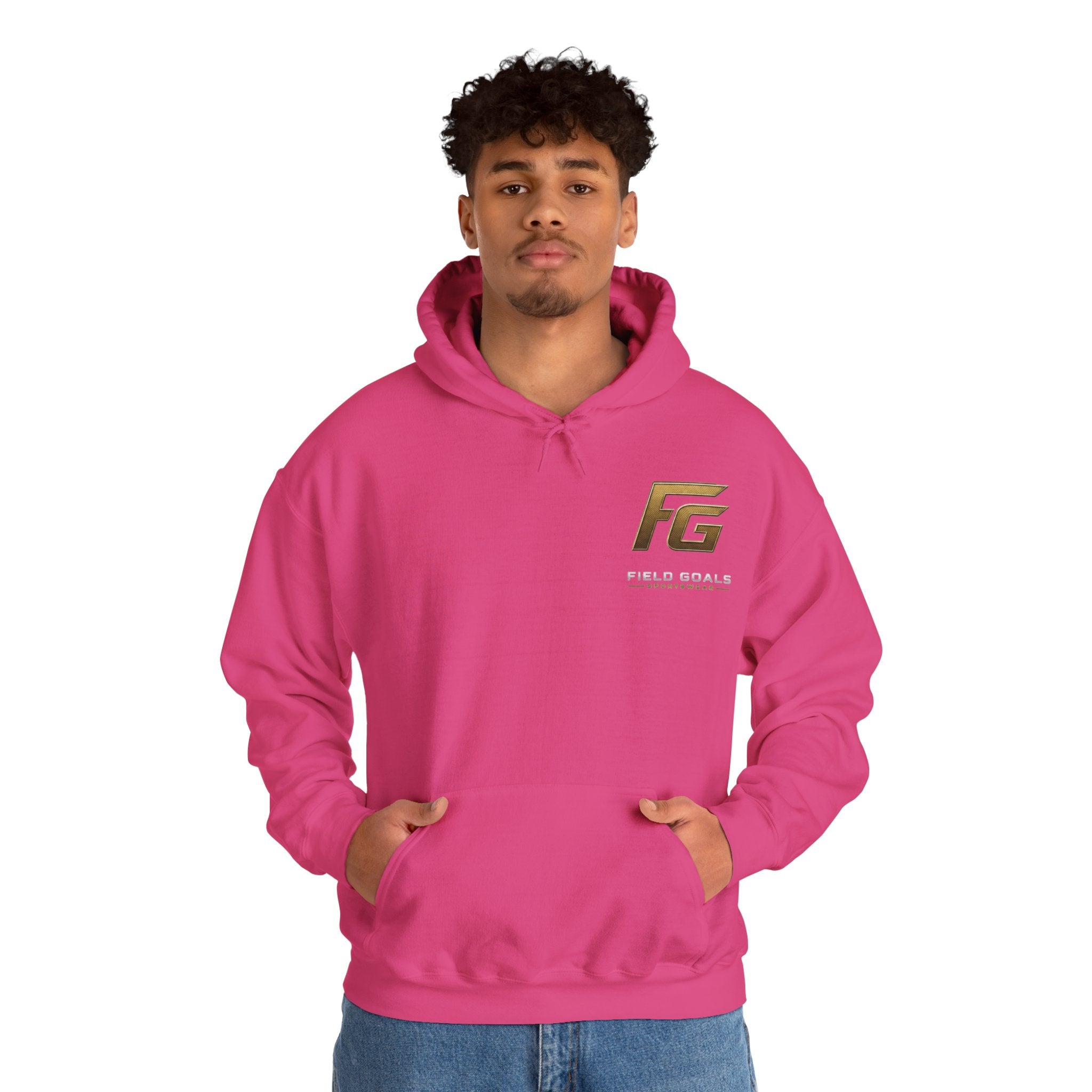 Field Goals Sportswear Pullover Hoodie — "Wear the Goal. Live the Goal. Achieve the Goal." Motivational