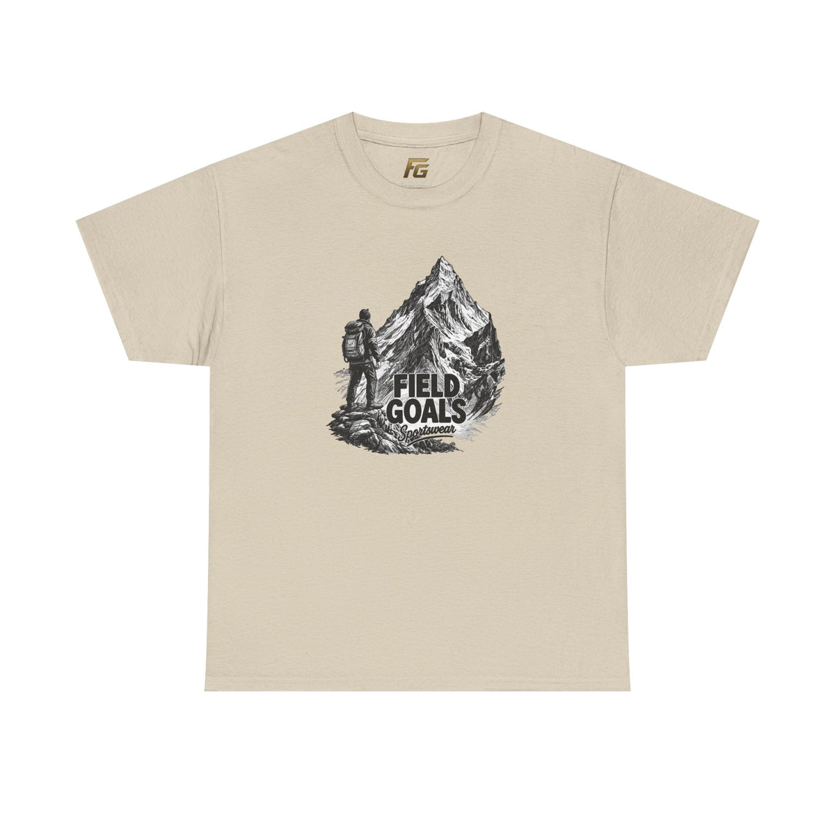 Field Goals Mountain Hiking Tee — Adventure Graphic T-Shirt