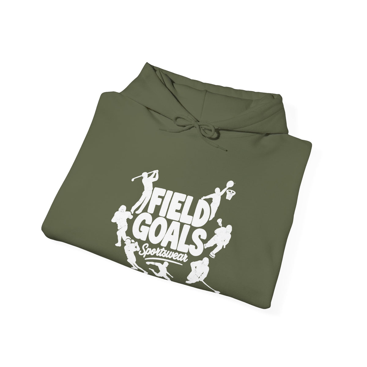 Field Goals Sportswear Hoodie – Players Silhouette Black Pullover