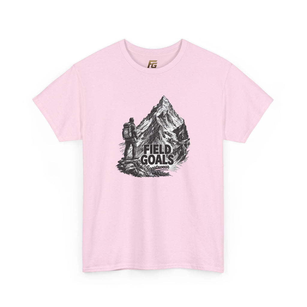 Field Goals Mountain Hiking Tee — Adventure Graphic T-Shirt