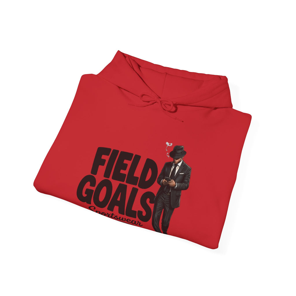 Field Goals Sportswear Hoodie — Retro Gentleman White Pullover