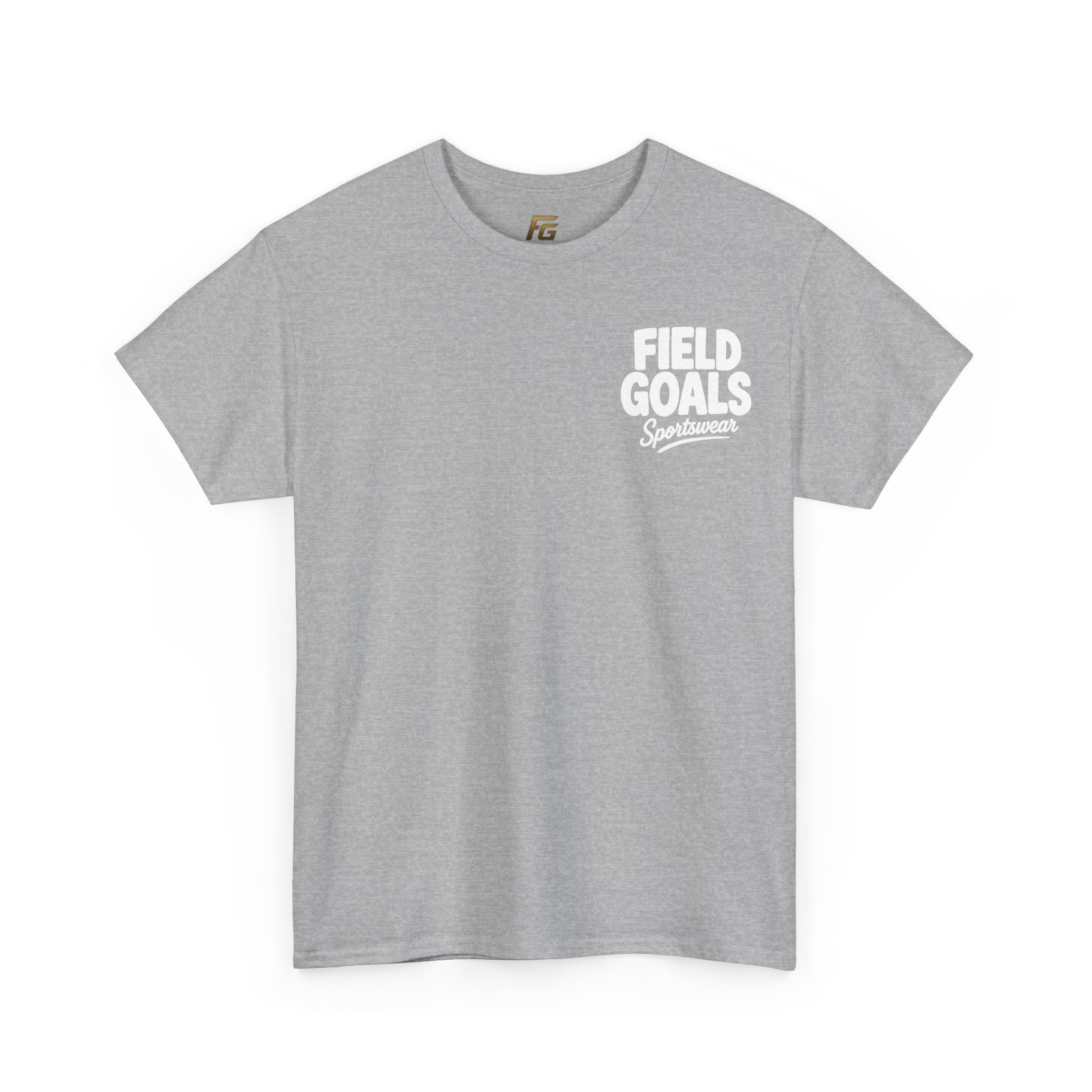 Field Goals Sportswear Motivational T-Shirt — "Wear the Goal, Live the Goal, Achieve the Goal"