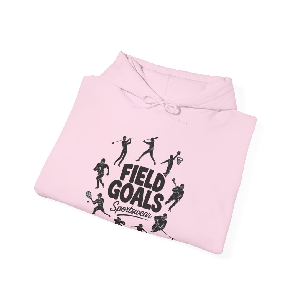 Field Goals Hoodie — Graphic Players White Pullover