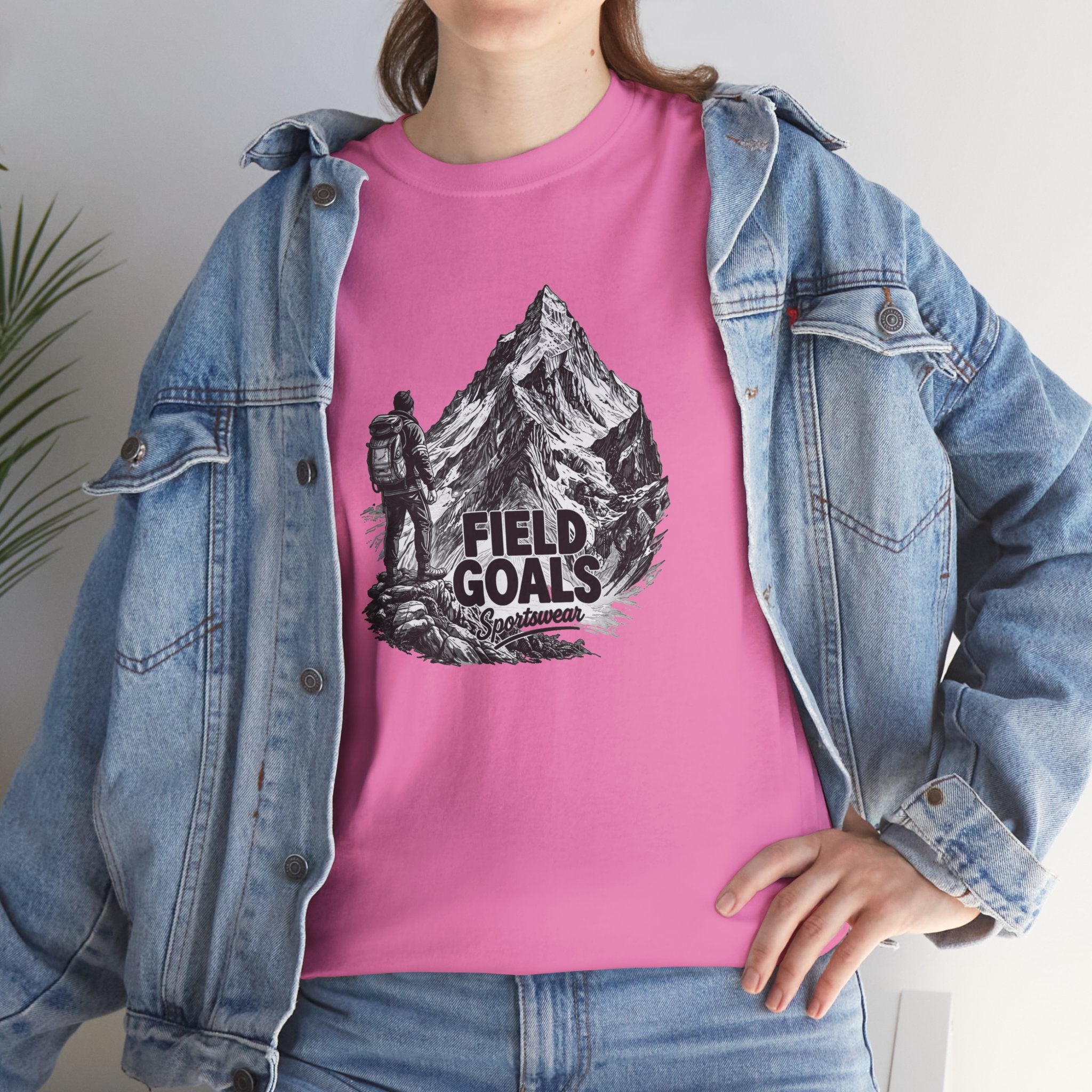 Field Goals Mountain Hiking Tee — Adventure Graphic T-Shirt