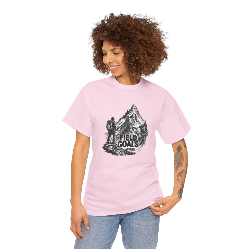 Field Goals Mountain Hiking Tee — Adventure Graphic T-Shirt