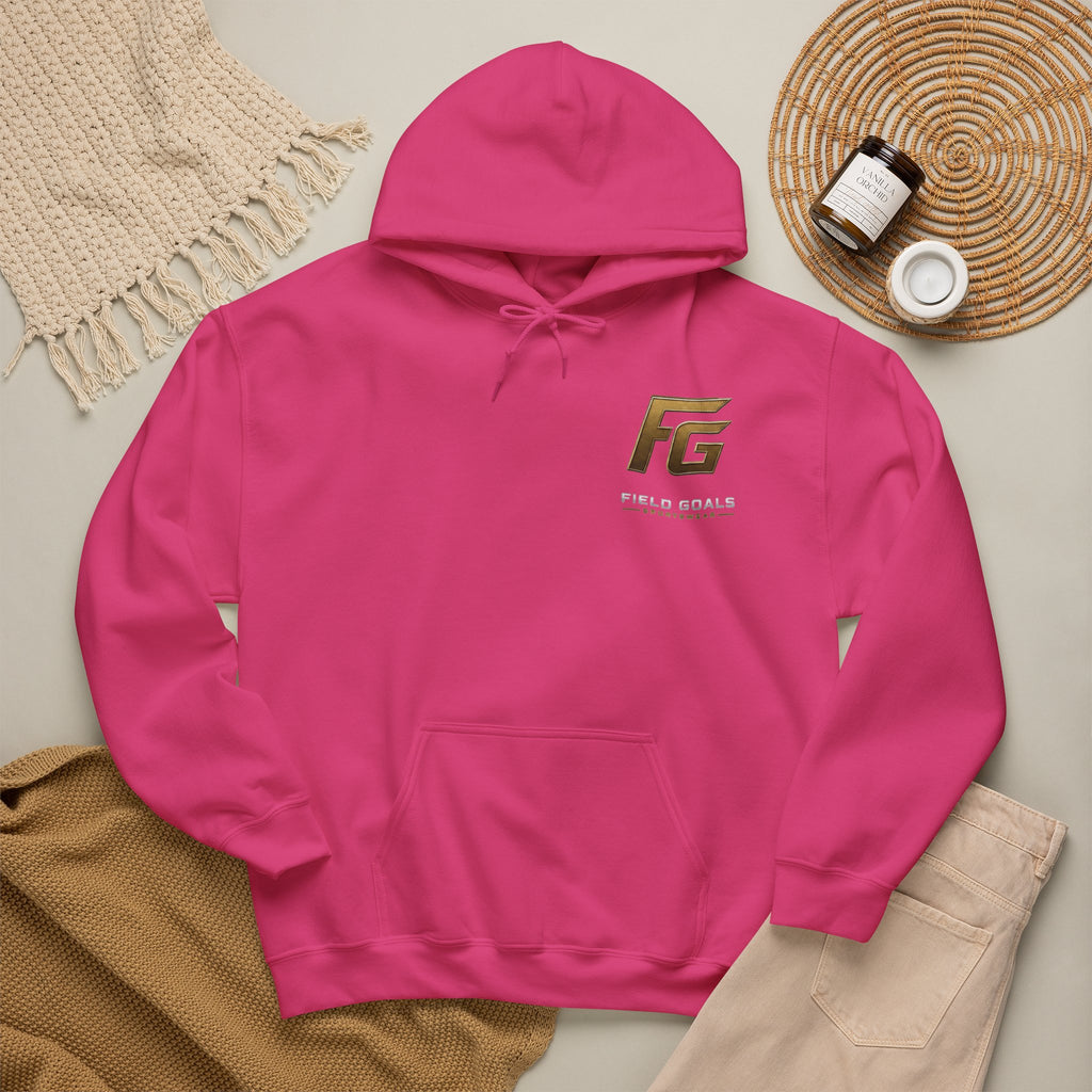 Field Goals Sportswear Pullover Hoodie — "Wear the Goal. Live the Goal. Achieve the Goal." Motivational