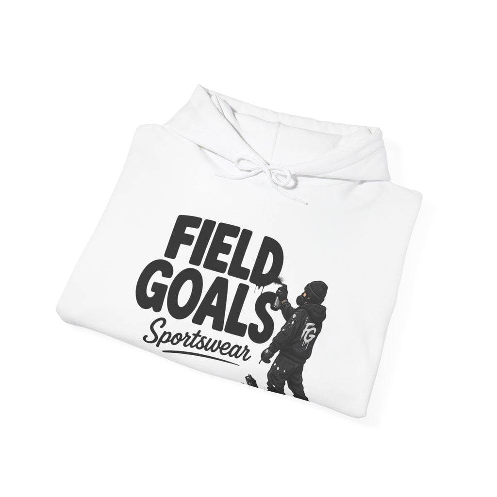 Field Goals Sportswear Hoodie — Graffiti Artist Graphic  Pullover
