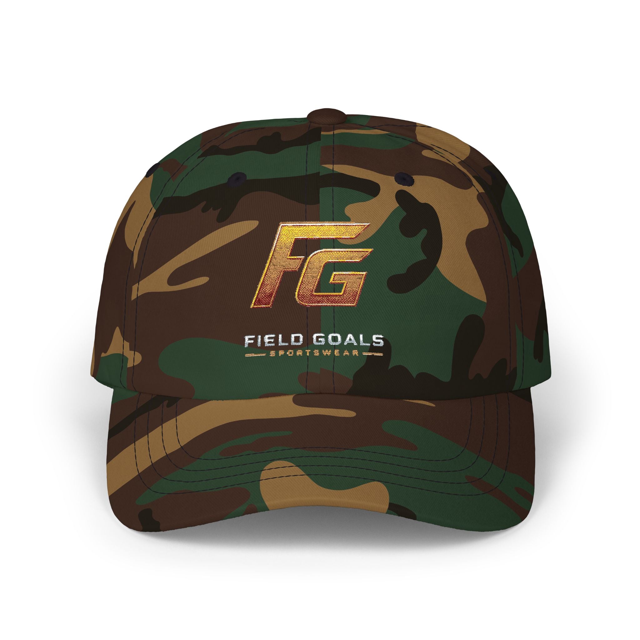 Field Goals Sportswear FG Logo Ajustable Cap — Embroidered Baseball Hat