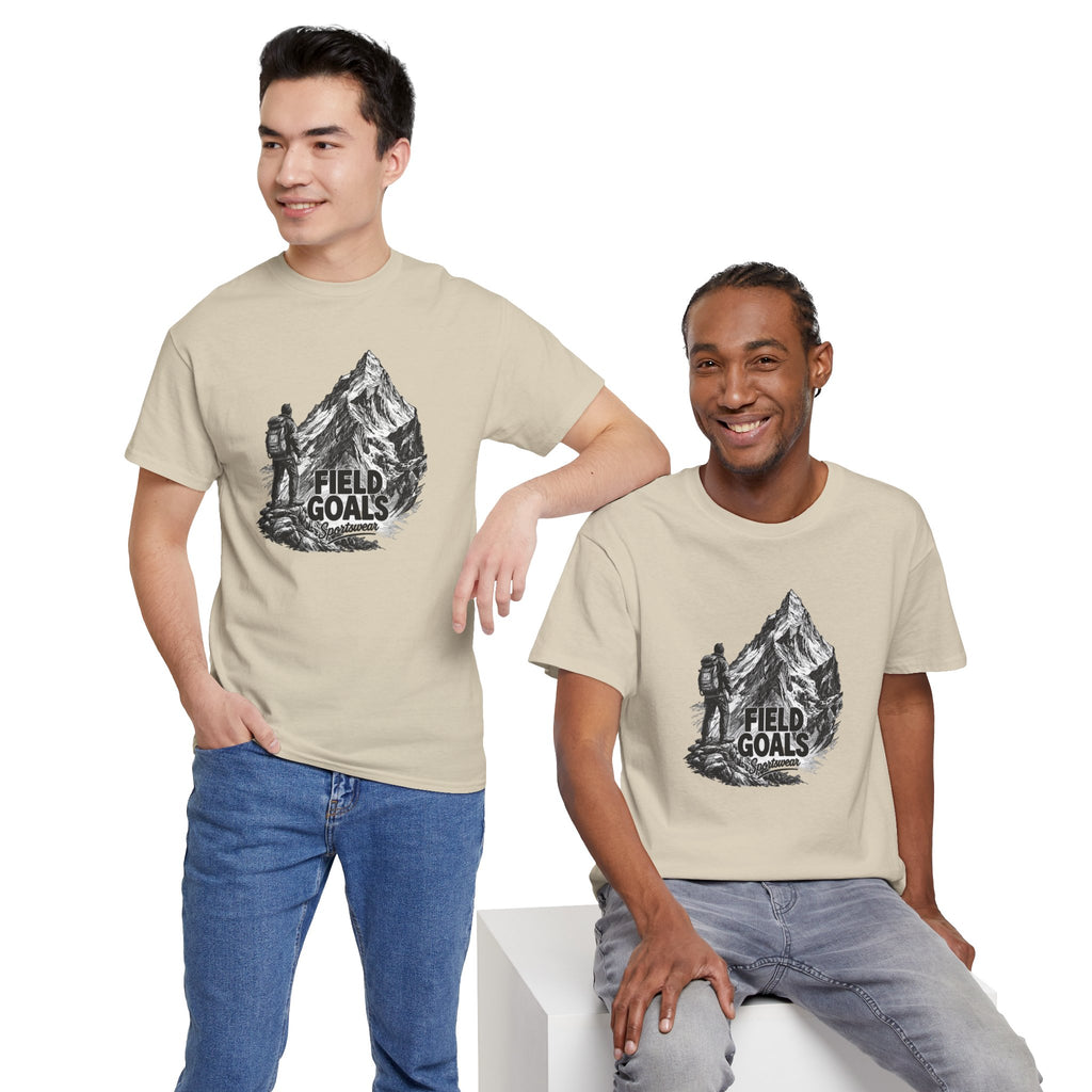 Field Goals Mountain Hiking Tee — Adventure Graphic T-Shirt