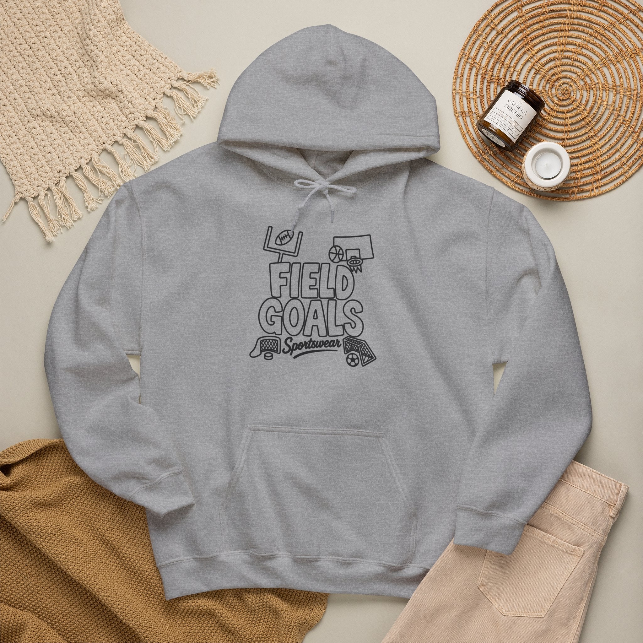 Field Goals Sportswear Hoodie Graphic Sweatshirt
