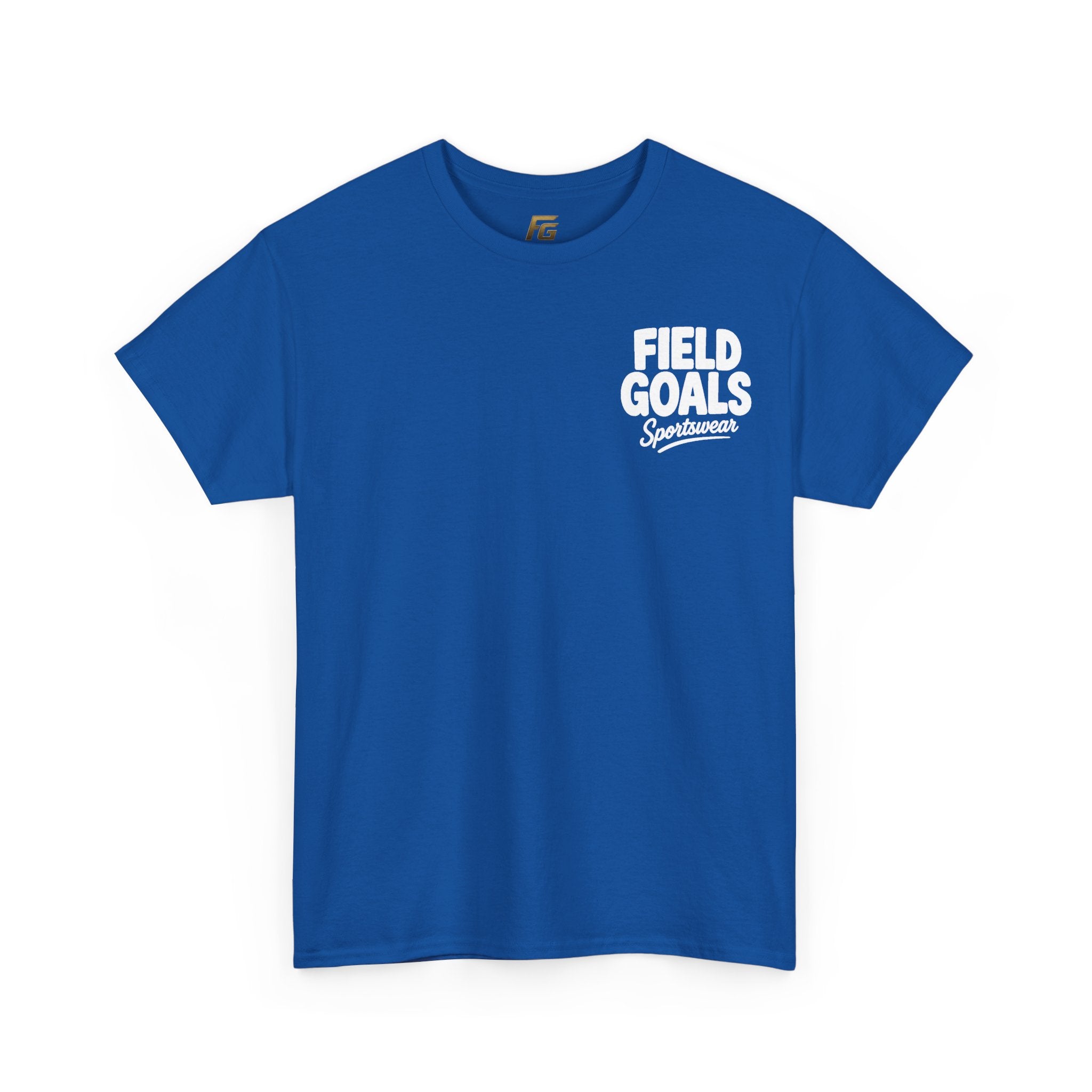 Field Goals Sportswear Motivational T-Shirt — "Wear the Goal, Live the Goal, Achieve the Goal"