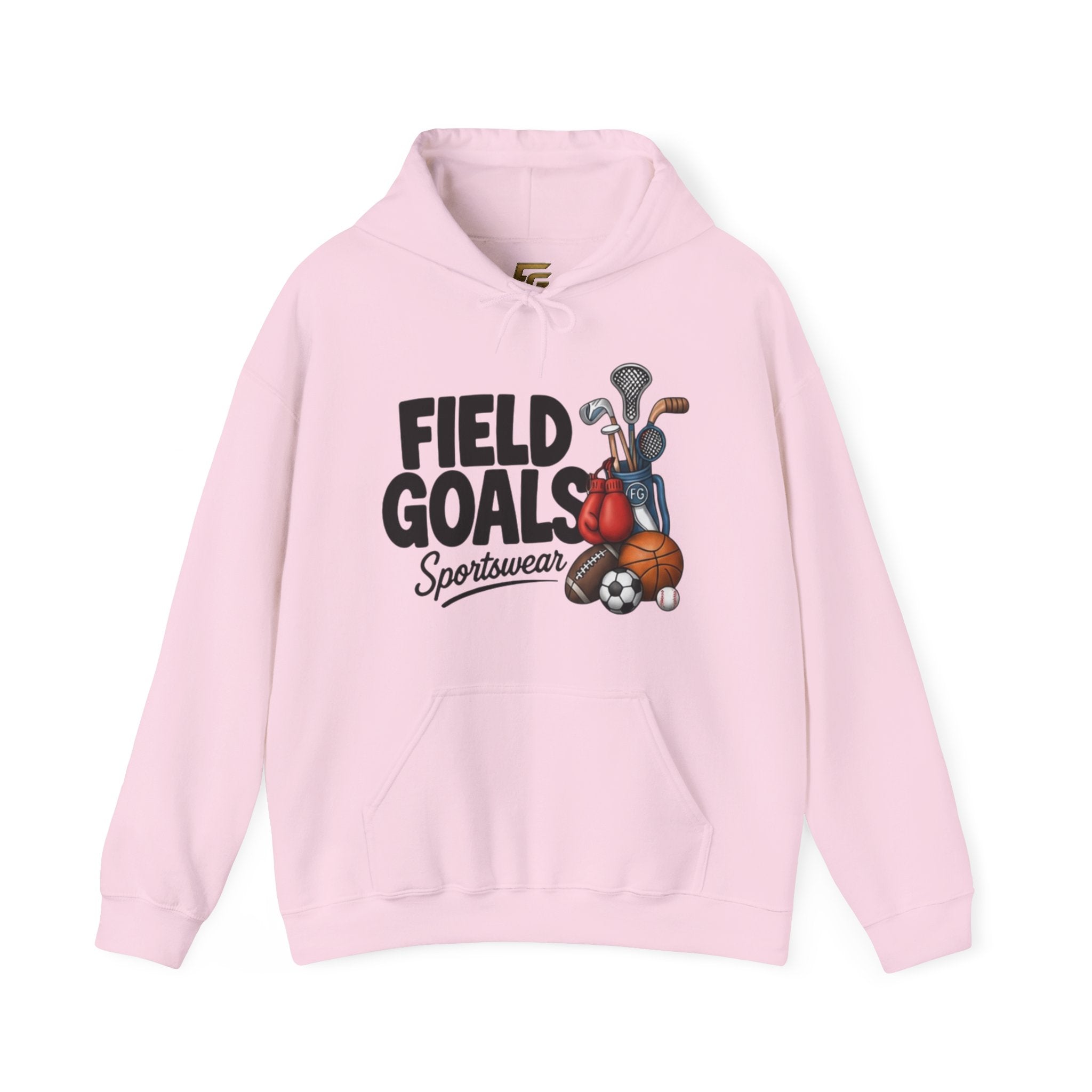 Field Goals Sportswear Hoodie — Multi-Sport Graphic Sweatshirt