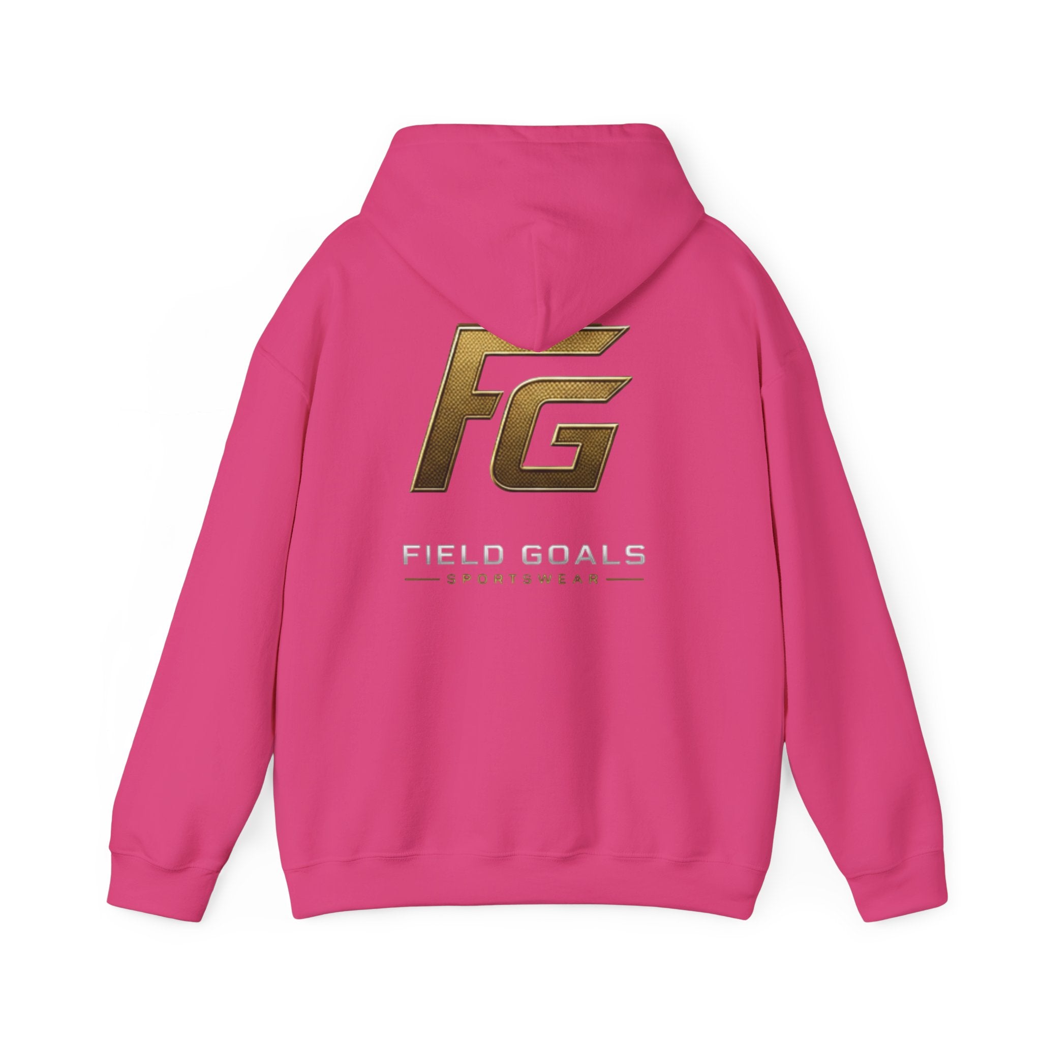 Field Goals Hoodie — Gold Logo Sportswear Pullover