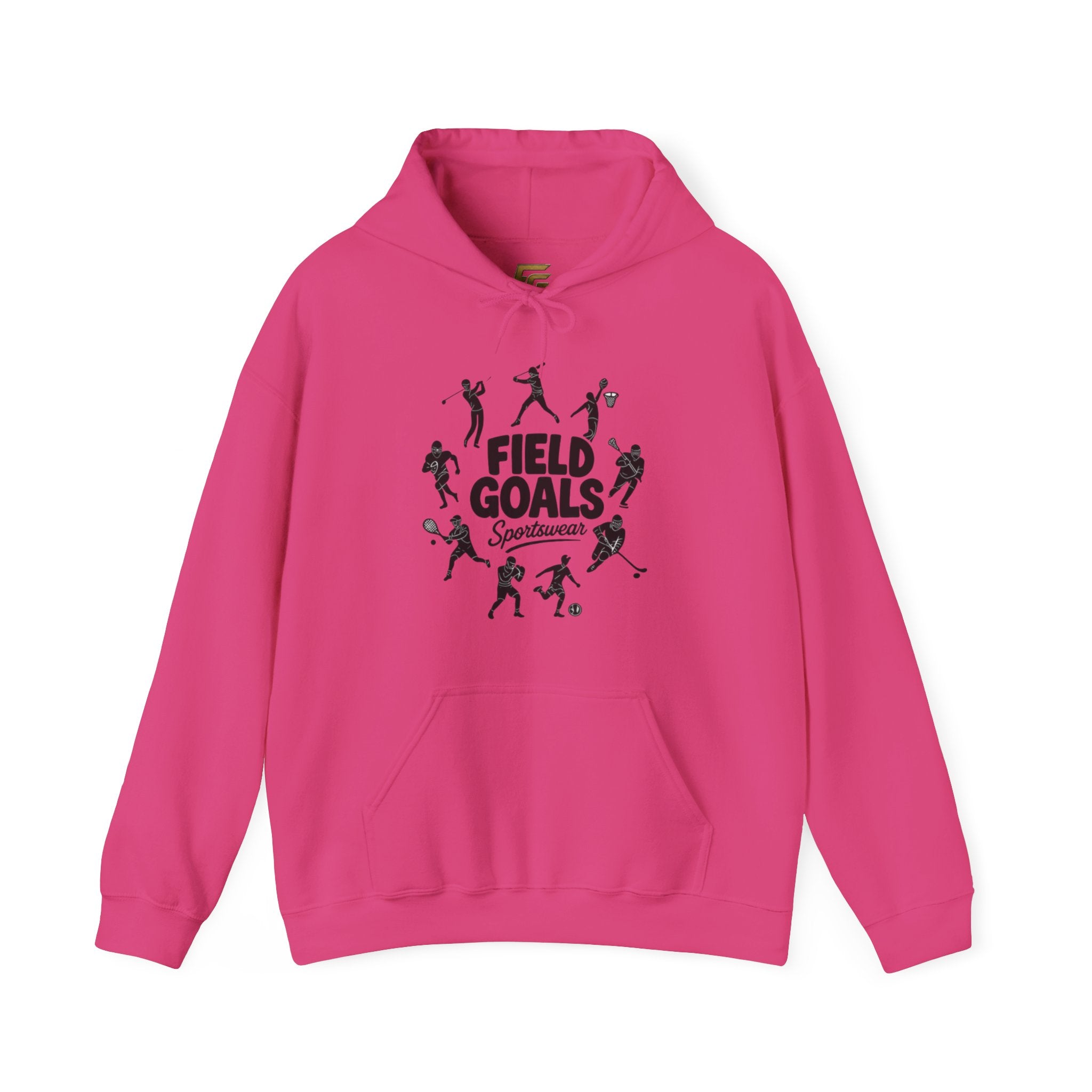 Field Goals Hoodie — Graphic Players White Pullover