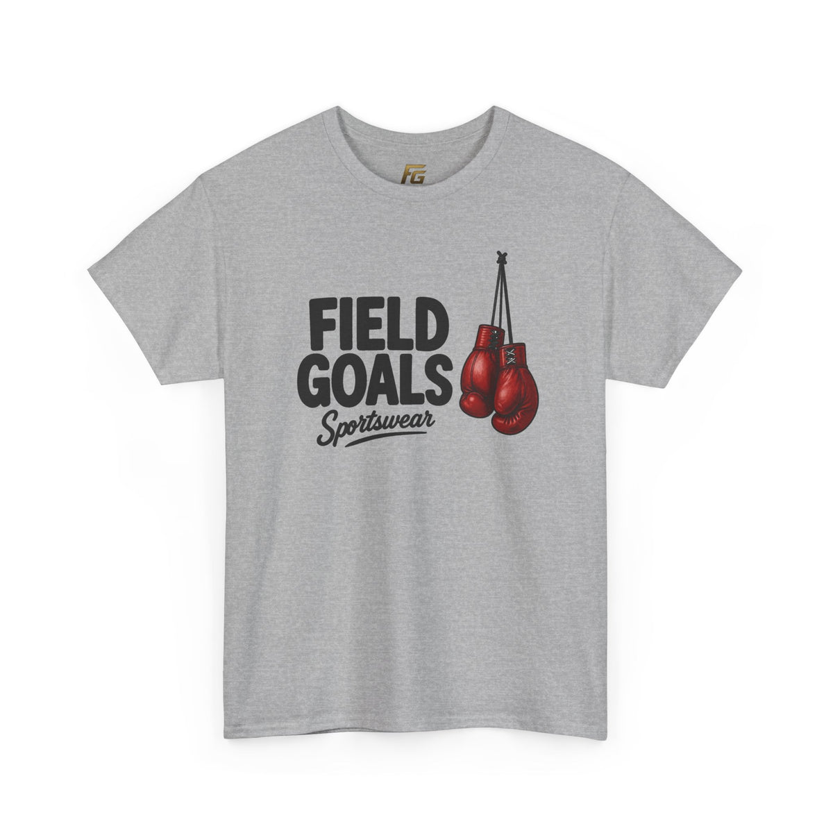 Field Goals Boxing Tee — 'Field Goals Sportswear' Graphic T-Shirt
